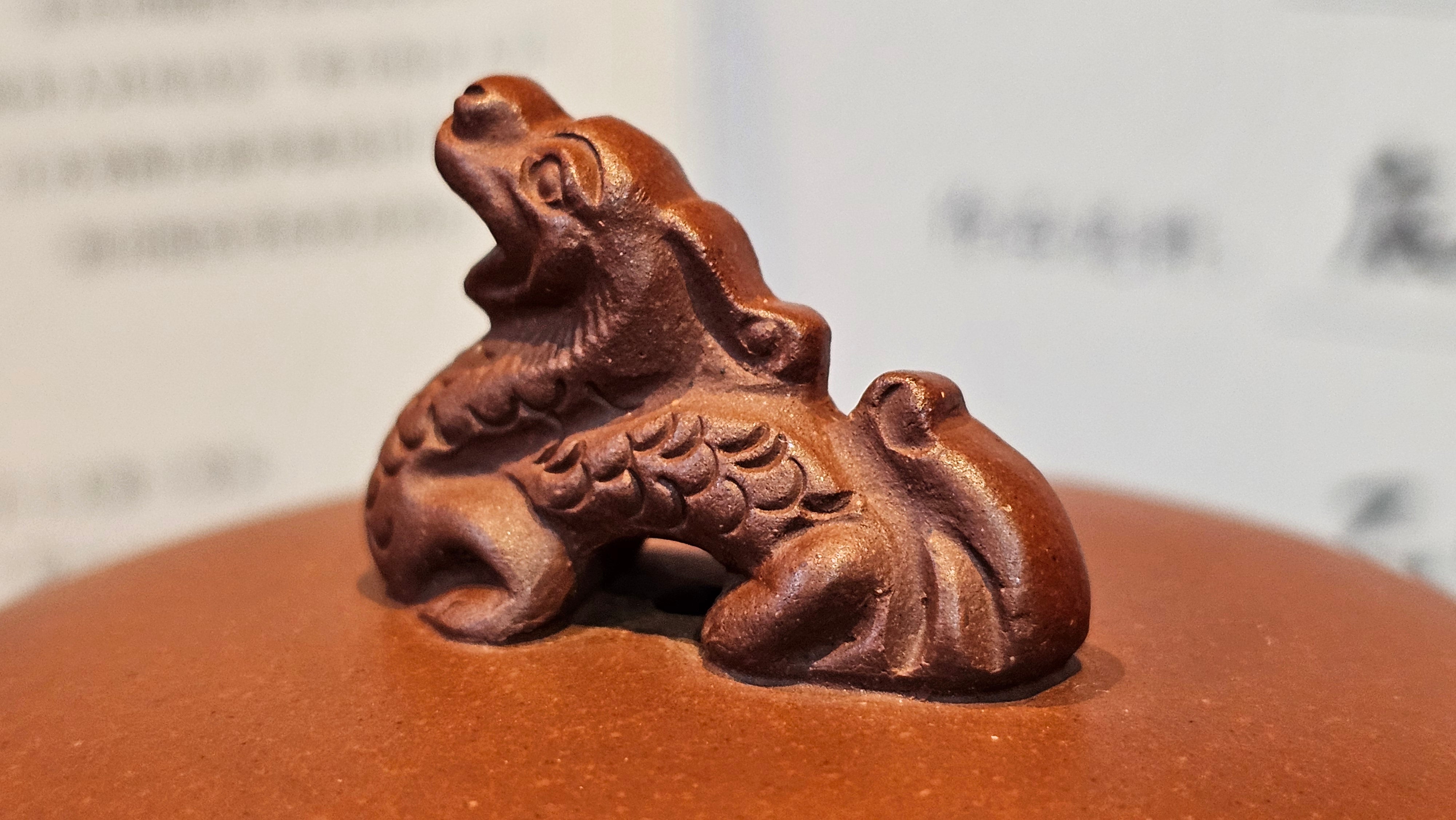 《龙吟》"Lo'ong Yin ~ Lo'ong's/Dragon's Roar", 190.8ml, Di Cao Qing Zi Ni 底槽青紫泥 ~ Crafted by L3A Consummate Master Artist Li Yan Ru 李艳如 ~ Congratulations to Ms M.L.!, 1518hrs 14th July 2025, Phoenix, AZ!