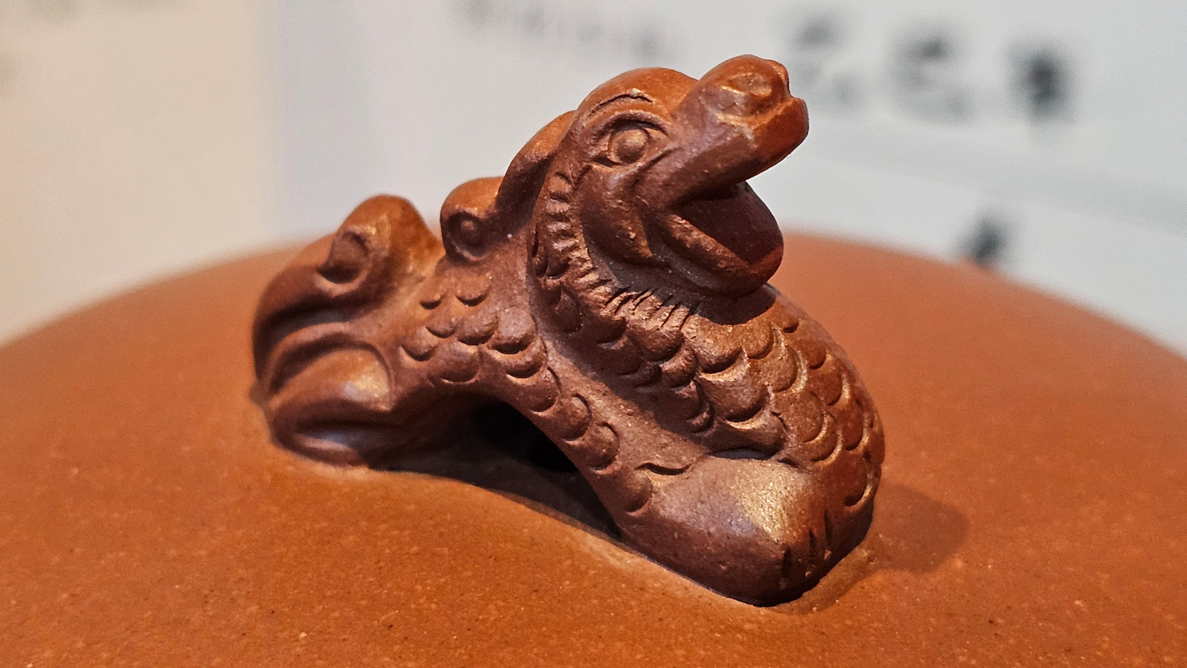 《龙吟》"Lo'ong Yin ~ Lo'ong's/Dragon's Roar", 190.8ml, Di Cao Qing Zi Ni 底槽青紫泥 ~ Crafted by L3A Consummate Master Artist Li Yan Ru 李艳如 ~ Congratulations to Ms M.L.!, 1518hrs 14th July 2025, Phoenix, AZ!