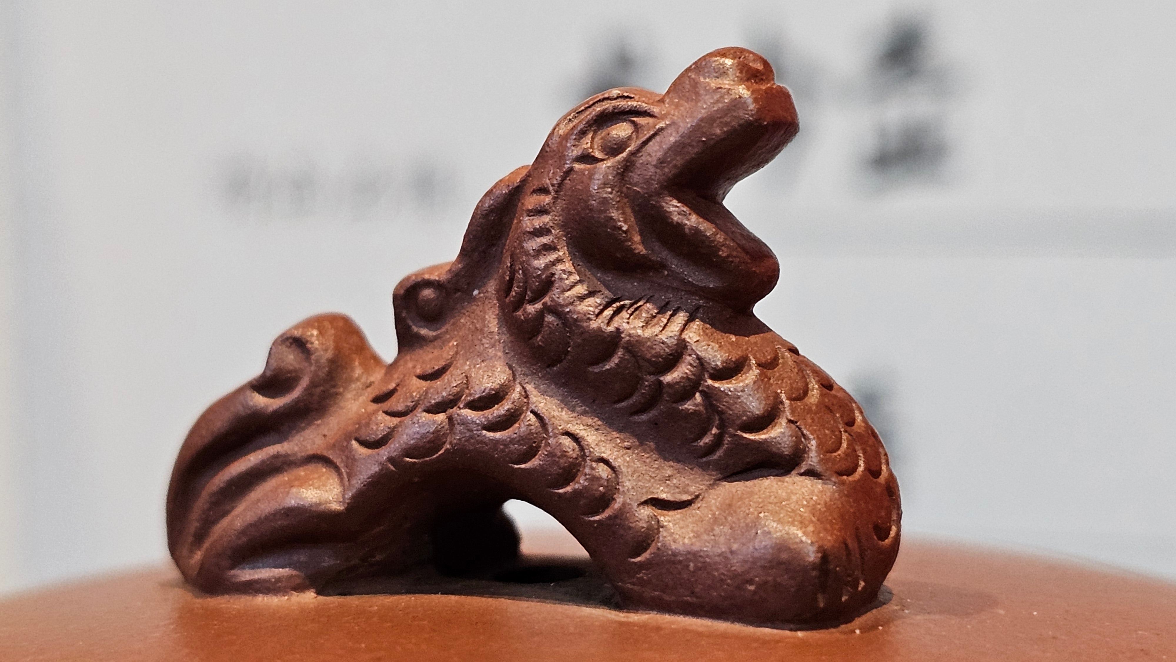 《龙吟》"Lo'ong Yin ~ Lo'ong's/Dragon's Roar", 190.8ml, Di Cao Qing Zi Ni 底槽青紫泥 ~ Crafted by L3A Consummate Master Artist Li Yan Ru 李艳如 ~ Congratulations to Ms M.L.!, 1518hrs 14th July 2025, Phoenix, AZ!