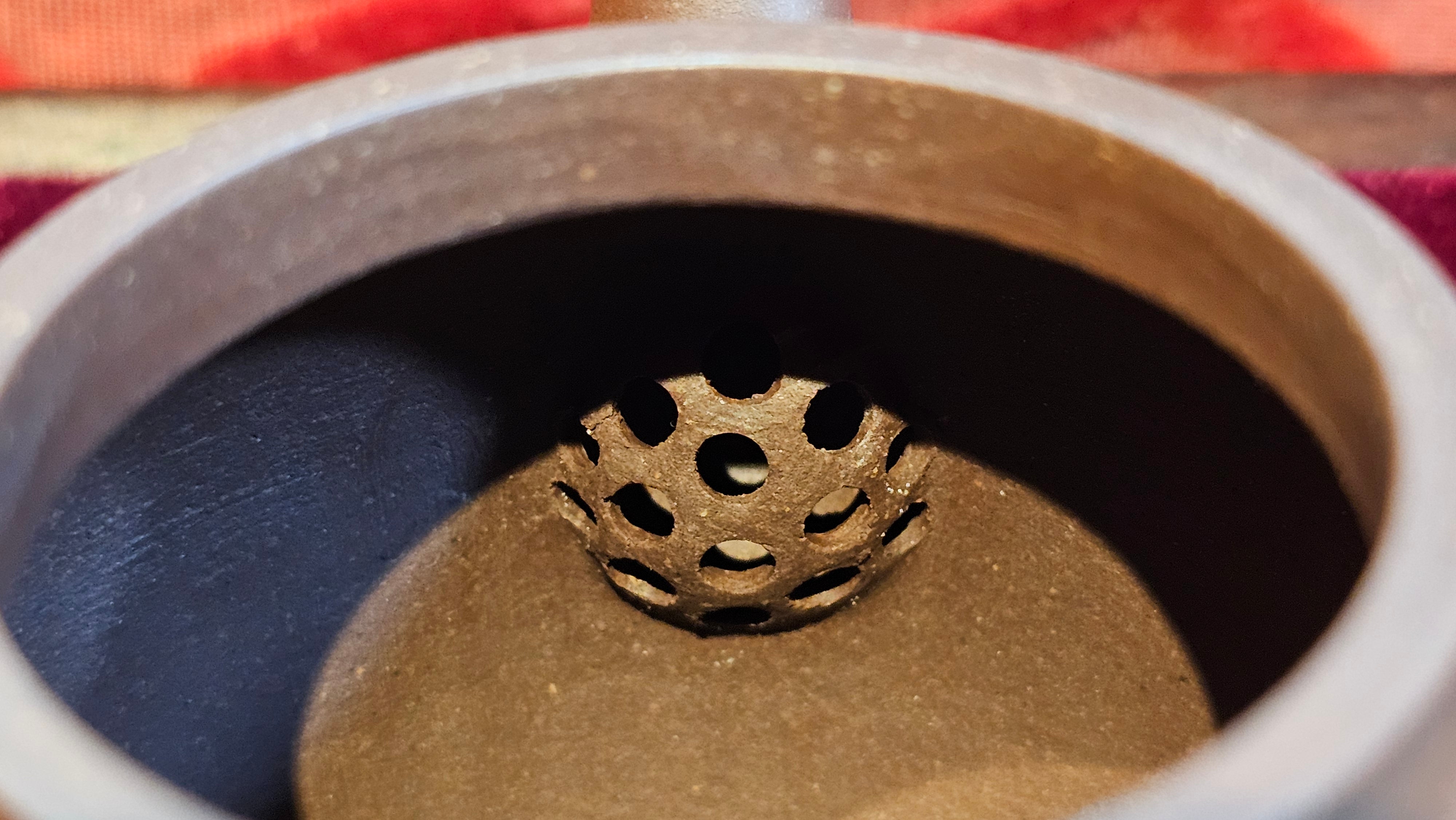 《玉珠》"Yu Zhu ~ A Bead of Jade", 247.6ml (largish), Lao Zi Ni 老紫泥 ~ Crafted by L3A Consummate Master Artist Li Yan Ru 李艳如 ~ Congratulations, to Mr A.R., 1034hrs 17th July 2025, Talent, OR!!