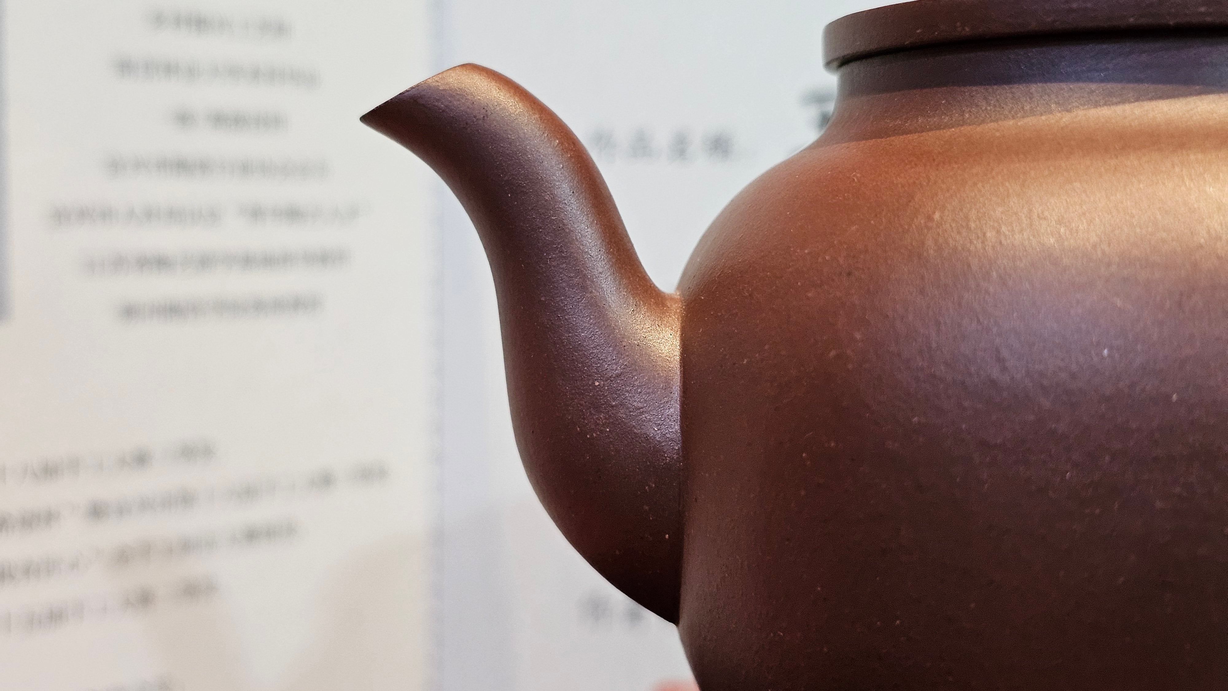 《玉珠》"Yu Zhu ~ A Bead of Jade", 247.6ml (largish), Lao Zi Ni 老紫泥 ~ Crafted by L3A Consummate Master Artist Li Yan Ru 李艳如 ~ Congratulations, to Mr A.R., 1034hrs 17th July 2025, Talent, OR!!