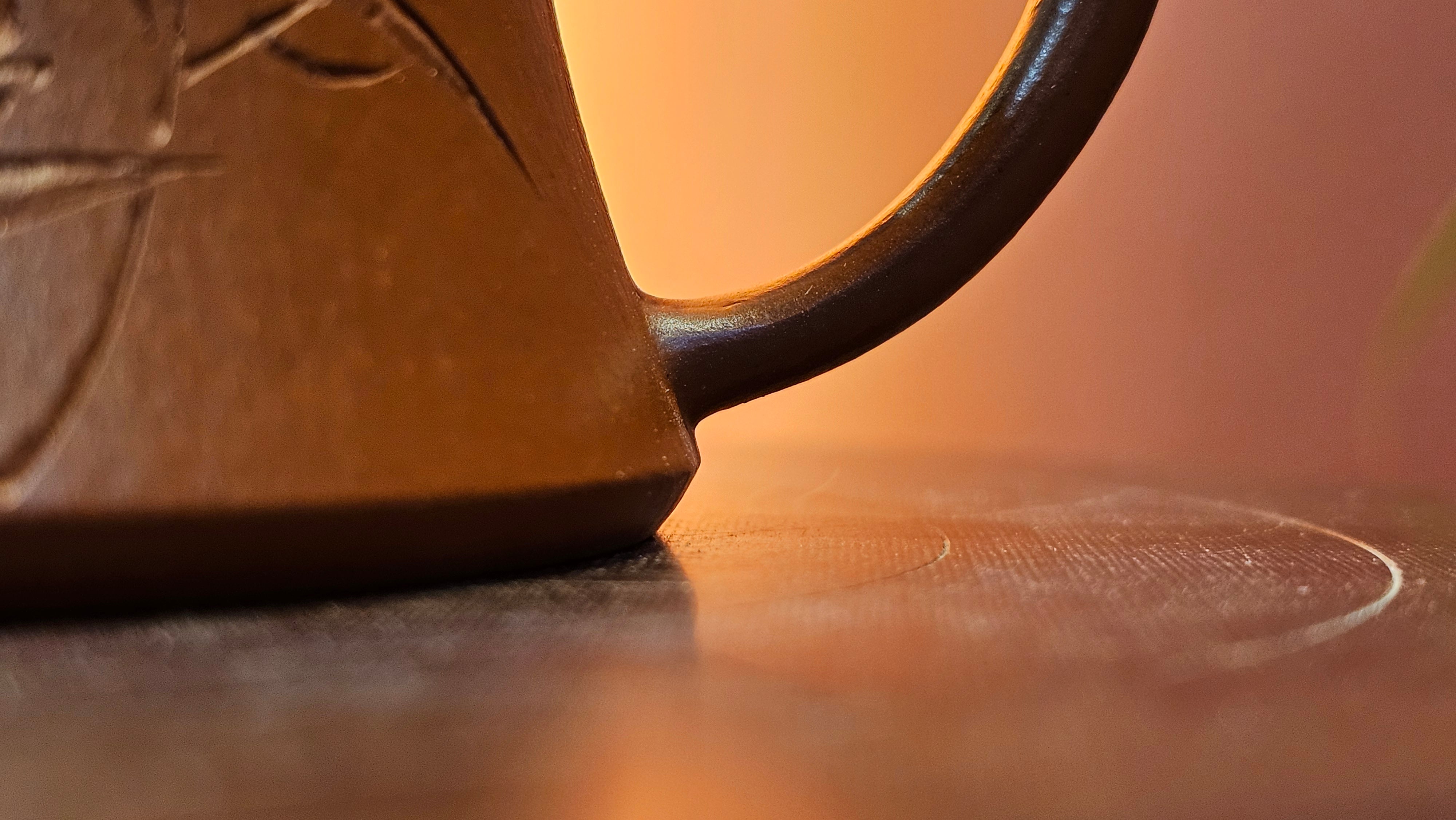 Yun Zhu 云柱 "Pillar of the Heavens", 141.8ml, Xiao Mei Yao Zhu Ni 小煤窑朱泥,  by our Collaborative Craftsman Wang Hui 王慧 ~ "劲竹凌风" and Bamboo Engraving by Craftsman Yi De Shu 一德书 ~ Congratulations to Mr D.!, 1109hrs 16th July 2025, Baldwin Park, CA.