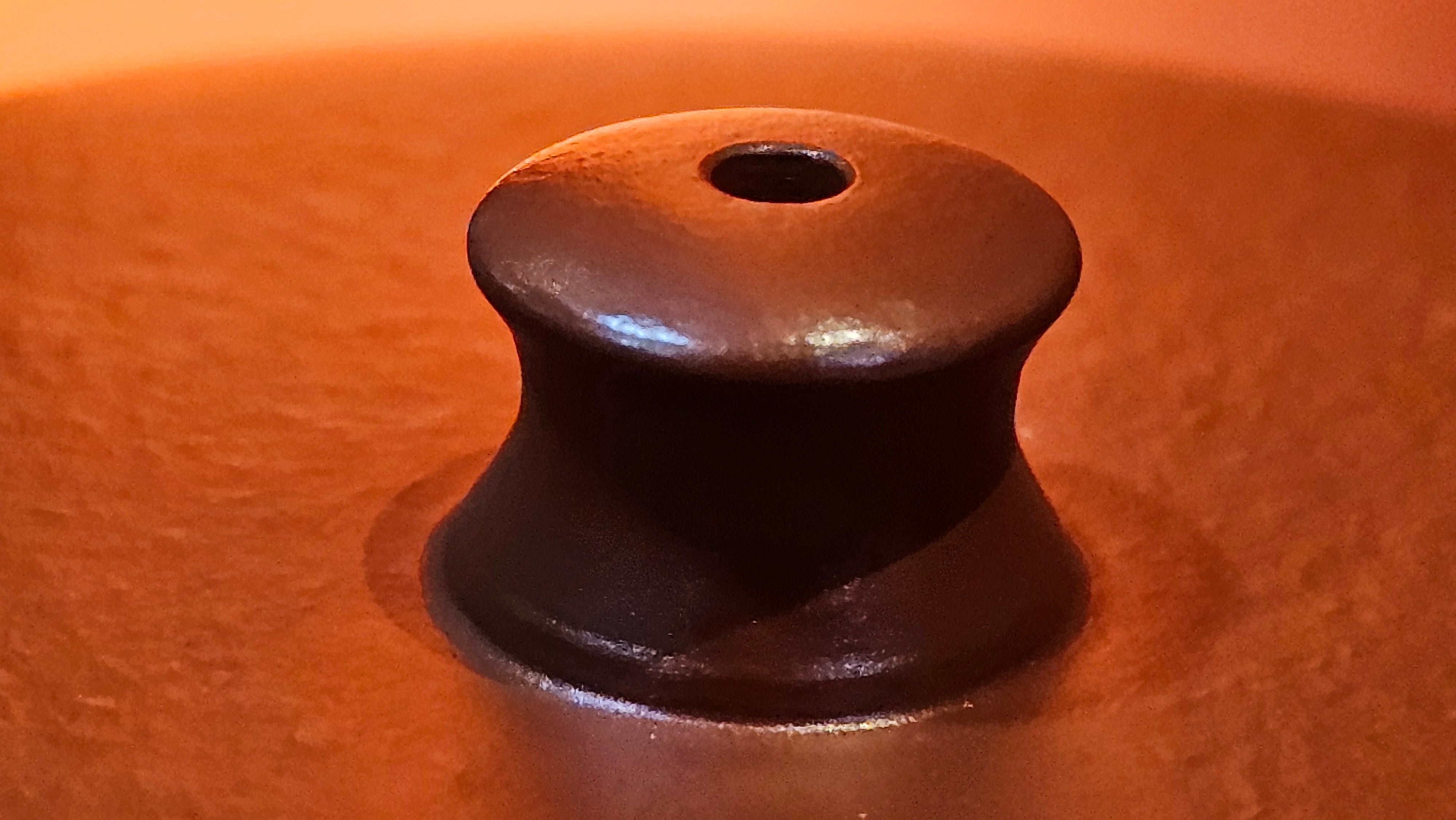 Yun Zhu 云柱 "Pillar of the Heavens", 141.8ml, Xiao Mei Yao Zhu Ni 小煤窑朱泥,  by our Collaborative Craftsman Wang Hui 王慧 ~ "劲竹凌风" and Bamboo Engraving by Craftsman Yi De Shu 一德书 ~ Congratulations to Mr D.!, 1109hrs 16th July 2025, Baldwin Park, CA.