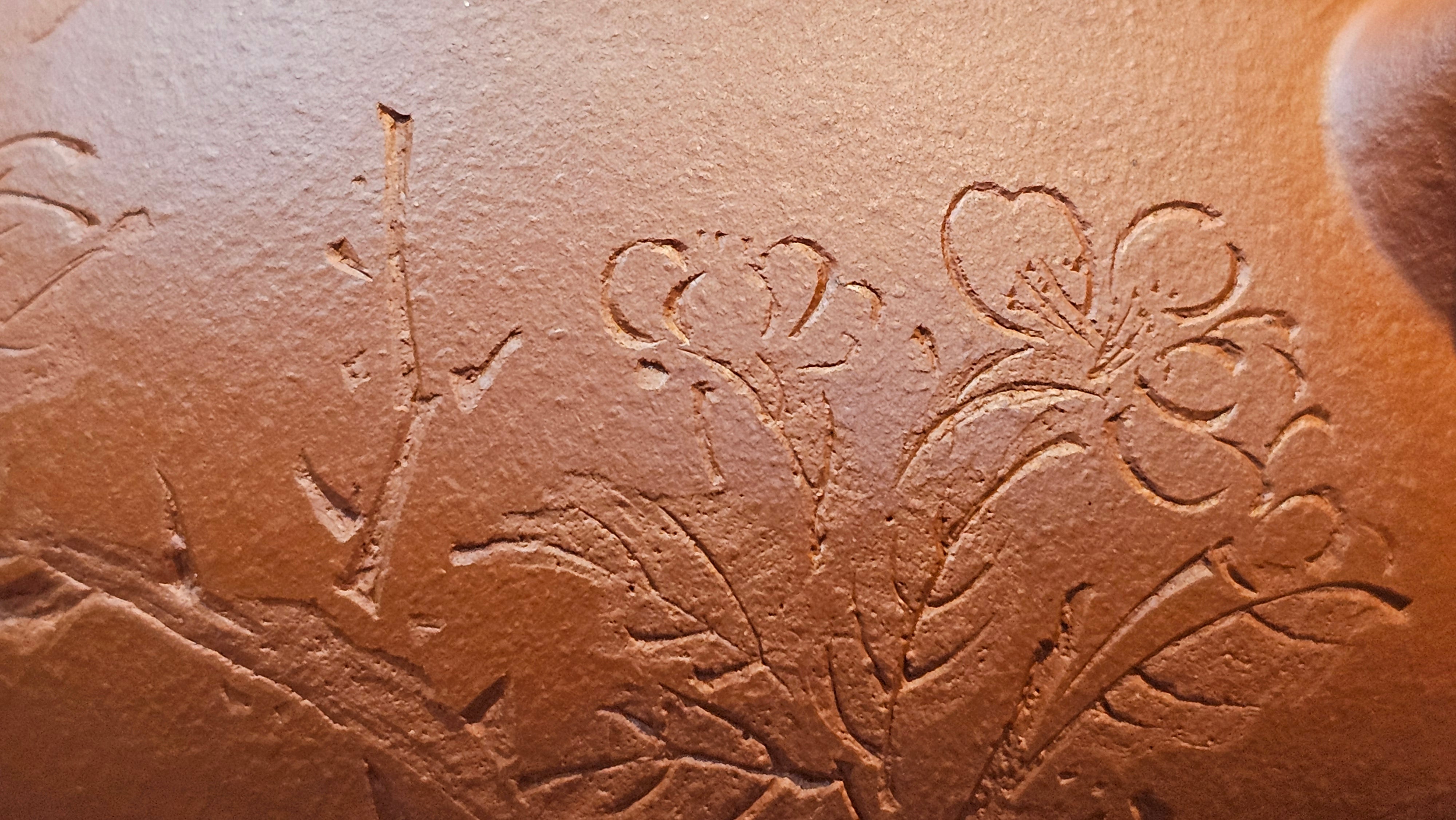 Meng Chen San Zu《孟臣三足》, 187.6ml, Xiao Hong Ni 小红泥, by our Craftsman Zhang Huan 张欢, Engraving by Craftsman Pe'eng Pe'eng 芃芃。~ Congratulations to Ms S.M.!!, 1827hrs 17th July 2025, Velden! The Netherlands 🇳🇱.