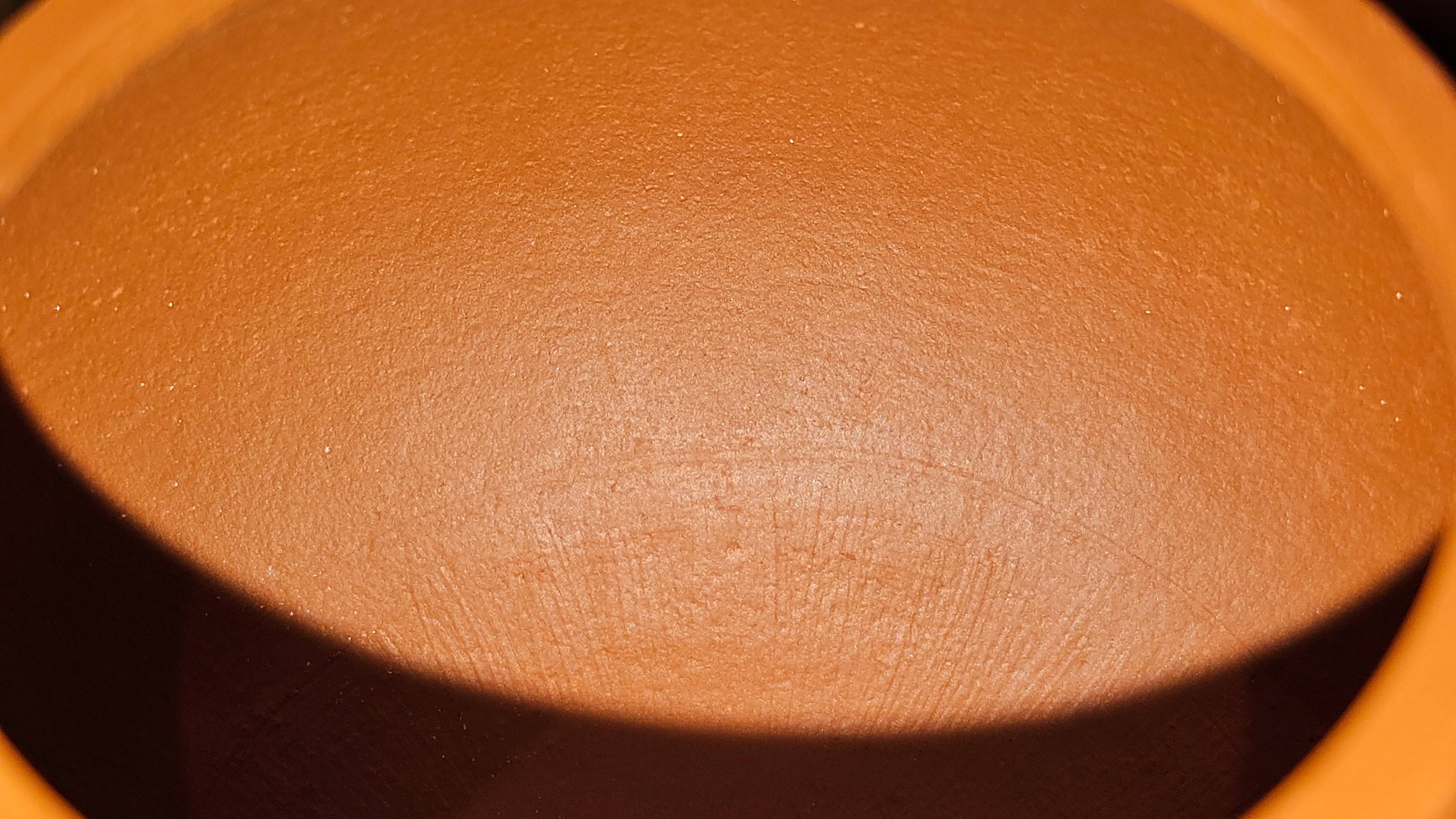 Meng Chen San Zu《孟臣三足》, 187.6ml, Xiao Hong Ni 小红泥, by our Craftsman Zhang Huan 张欢, Engraving by Craftsman Pe'eng Pe'eng 芃芃。~ Congratulations to Ms S.M.!!, 1827hrs 17th July 2025, Velden! The Netherlands 🇳🇱.