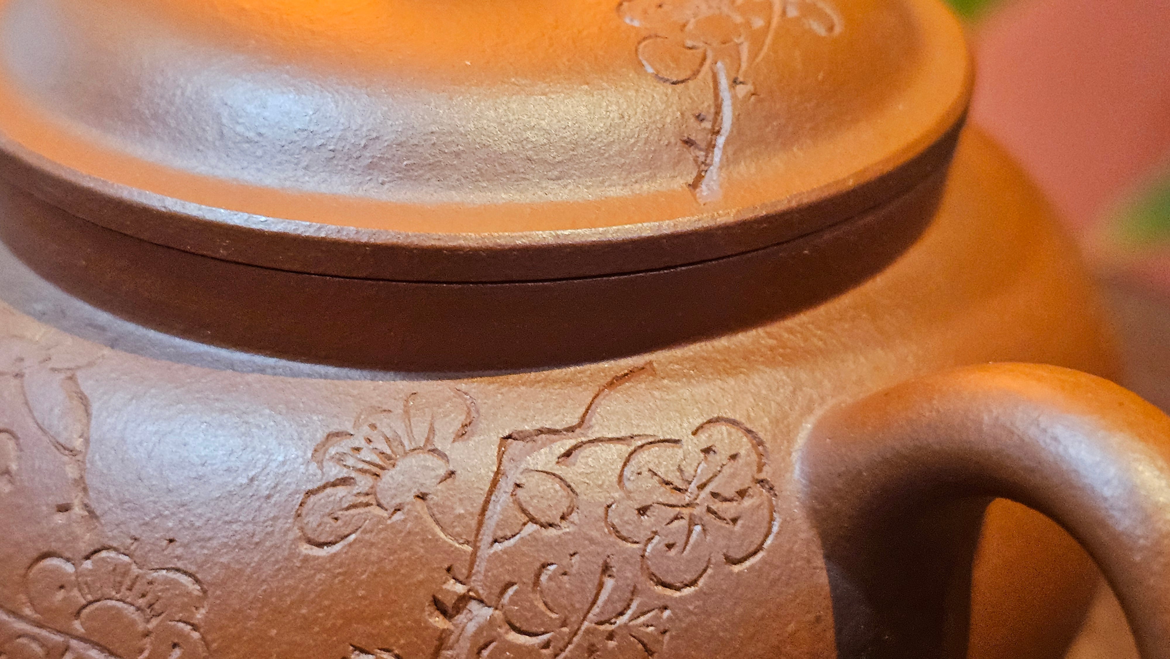 Qing Shi Gong Deng《清式宫灯》, 142.1ml, Xiao Hong Ni 小红泥, by our Craftsman Zhang Huan 张欢, Engraving by Craftsman Pe'eng Pe'eng 芃芃 ~ Congratulations to!Mr J.S., 1314hrs 18th July 2025, Chicago, IL!