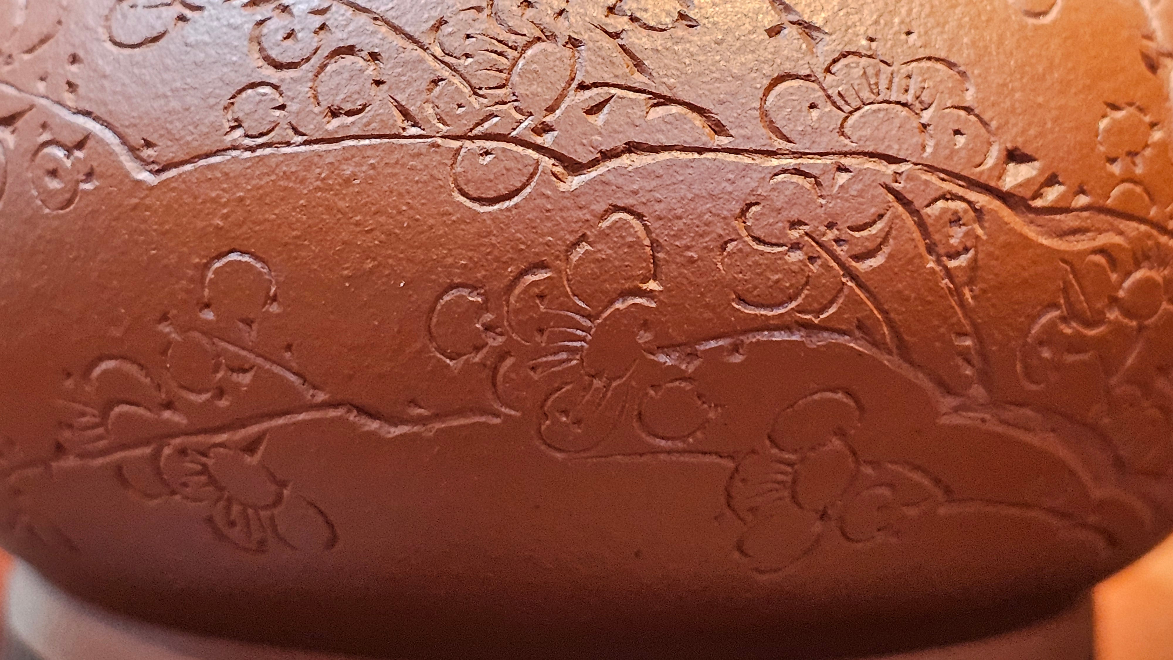 Qing Shi Gong Deng《清式宫灯》, 142.1ml, Xiao Hong Ni 小红泥, by our Craftsman Zhang Huan 张欢, Engraving by Craftsman Pe'eng Pe'eng 芃芃 ~ Congratulations to!Mr J.S., 1314hrs 18th July 2025, Chicago, IL!