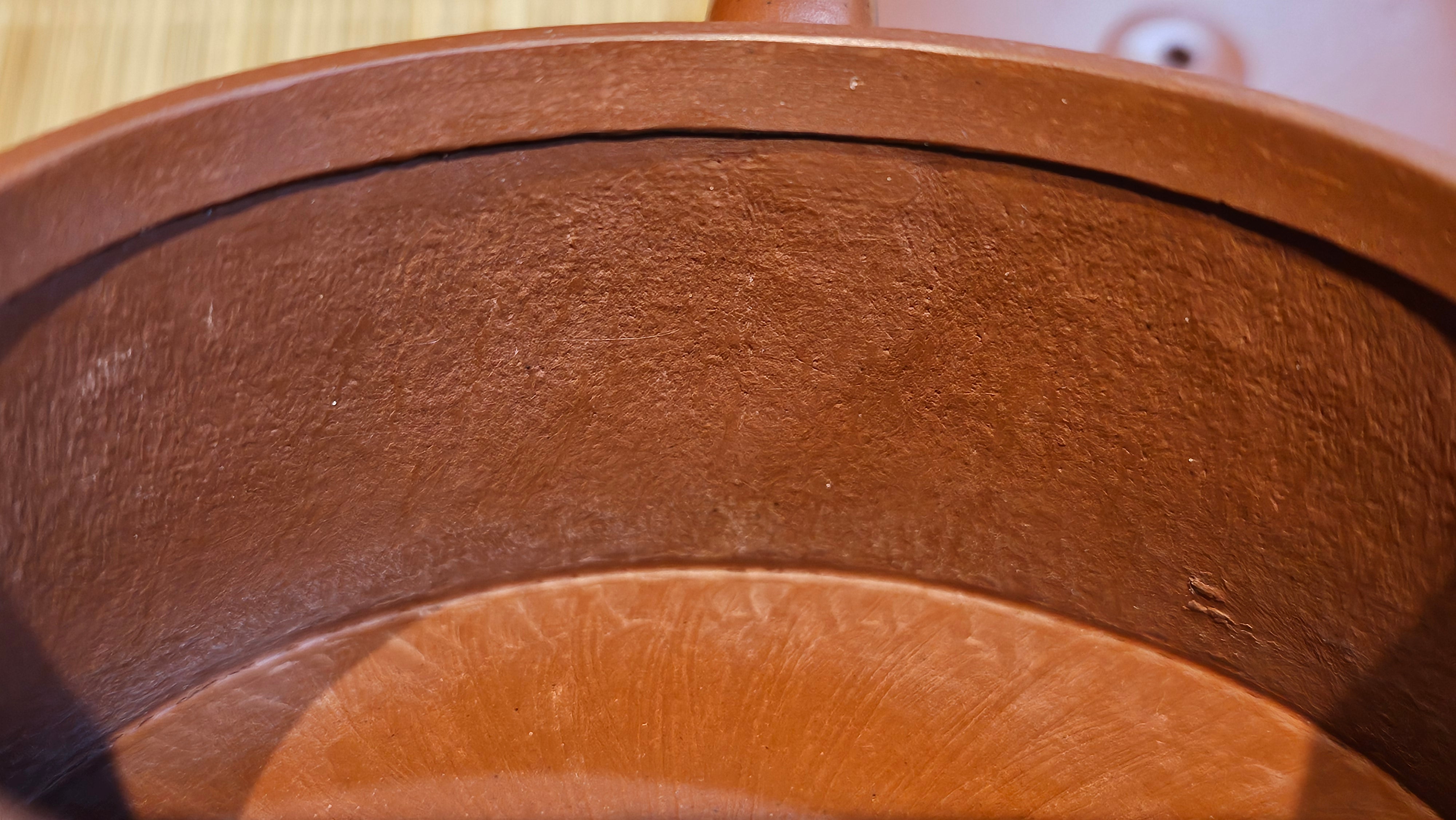 Yun Zhu 云柱 "Pillar of the Heavens", 140.3ml, Xiao Mei Yao Zhu Ni 小煤窑朱泥,  by our Collaborative Craftsman Wang Hui 王慧 ~ "劲竹凌风" and Bamboo Engraving by Craftsman Yi De Shu 一德书 ~ Congratulations to Mr B.H.S., 0015hrs 26th July 2025, Jakarta! Indonesia🇮🇩.