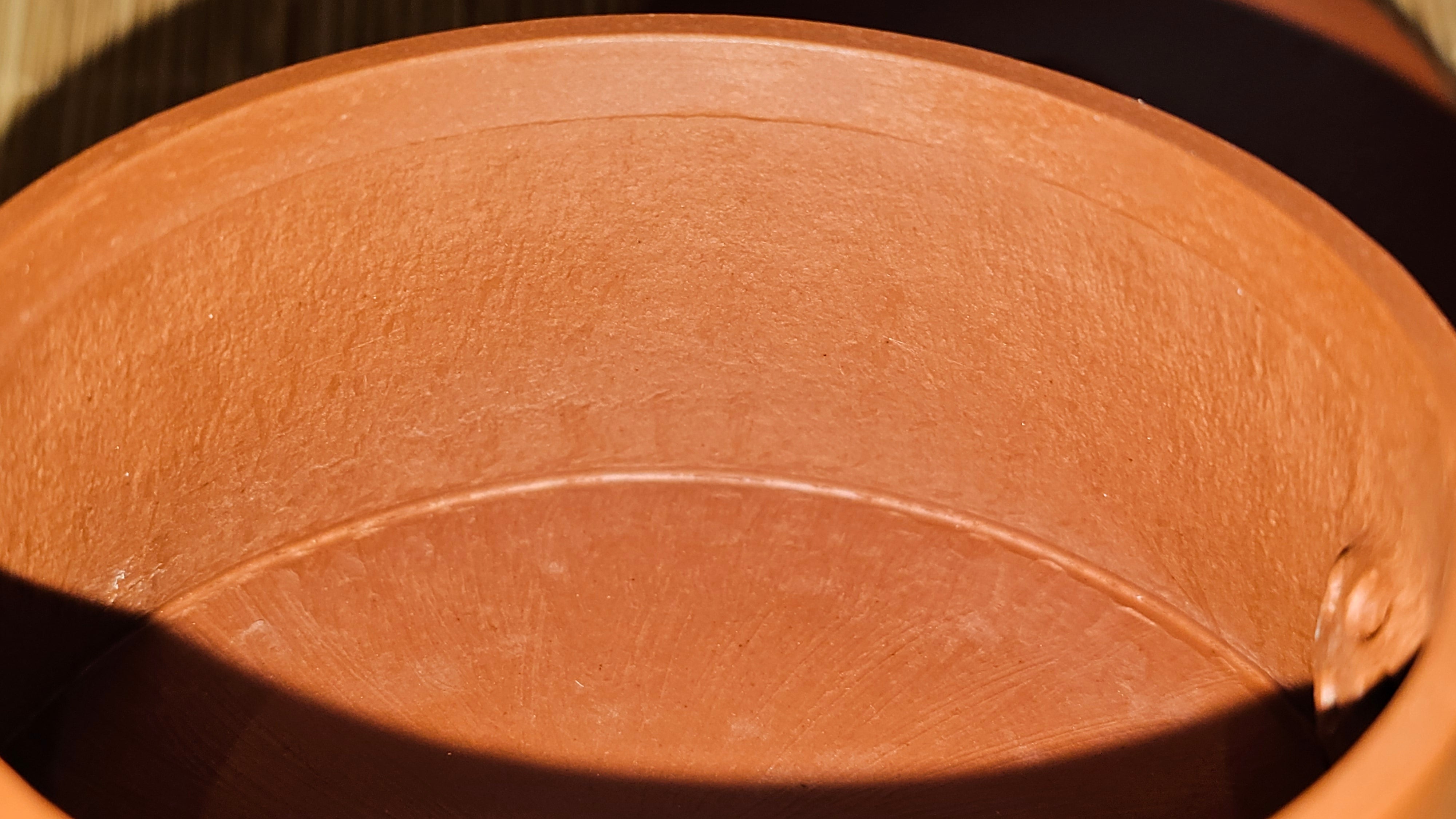 Yun Zhu 云柱 "Pillar of the Heavens", 140.3ml, Xiao Mei Yao Zhu Ni 小煤窑朱泥,  by our Collaborative Craftsman Wang Hui 王慧 ~ "劲竹凌风" and Bamboo Engraving by Craftsman Yi De Shu 一德书 ~ Congratulations to Mr B.H.S., 0015hrs 26th July 2025, Jakarta! Indonesia🇮🇩.