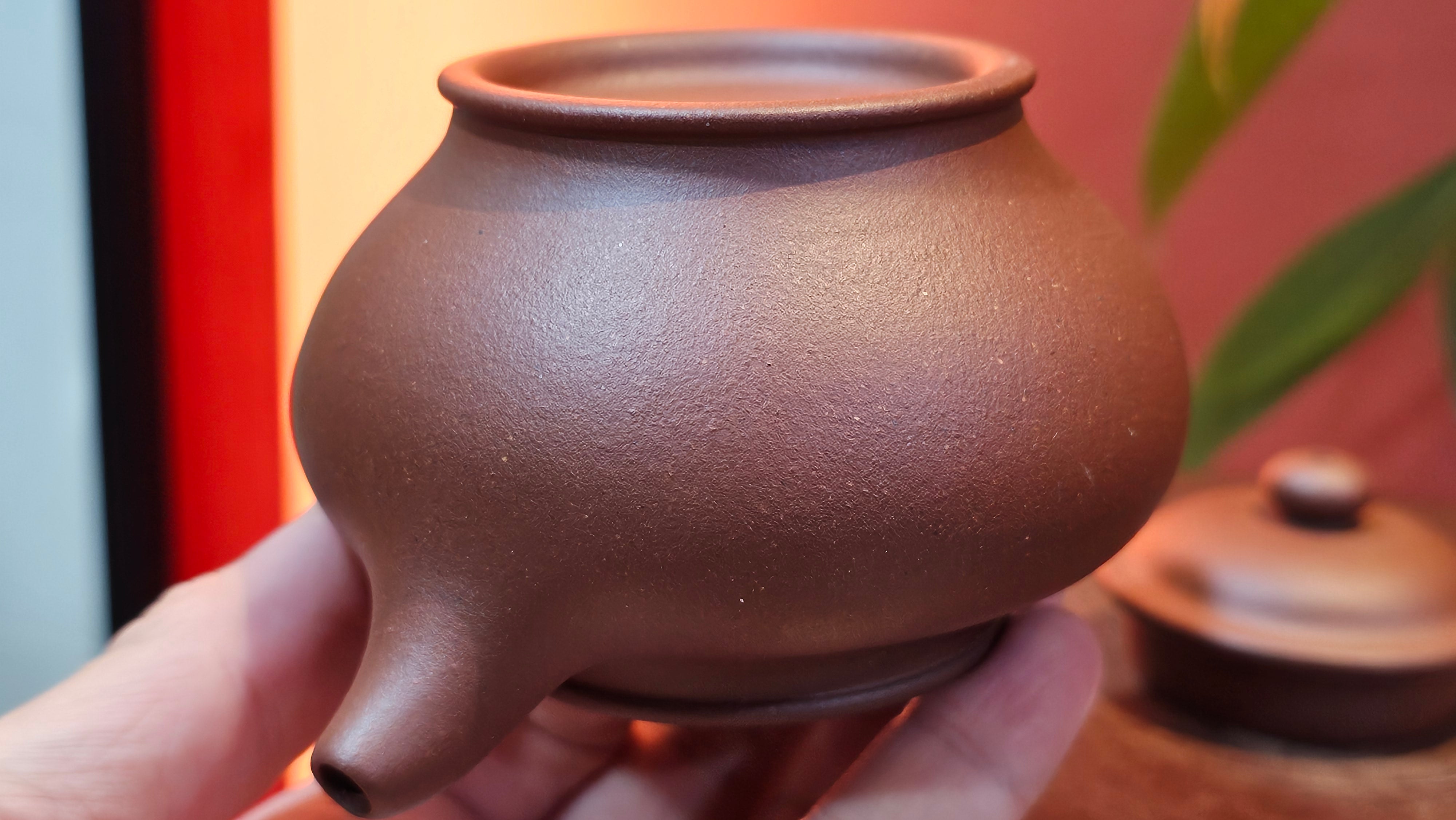 Duo Zhi 掇只, 209.6ml, Di Cao Qing Zi Ni 底槽青紫泥, by our Collaborative Craftsman Chen Fa Chu 陈法初 ~ Congratulations!to Mr V.L.! 1240hrs 15th August 2025, Vellenhove, The Netherlands🇳🇱!