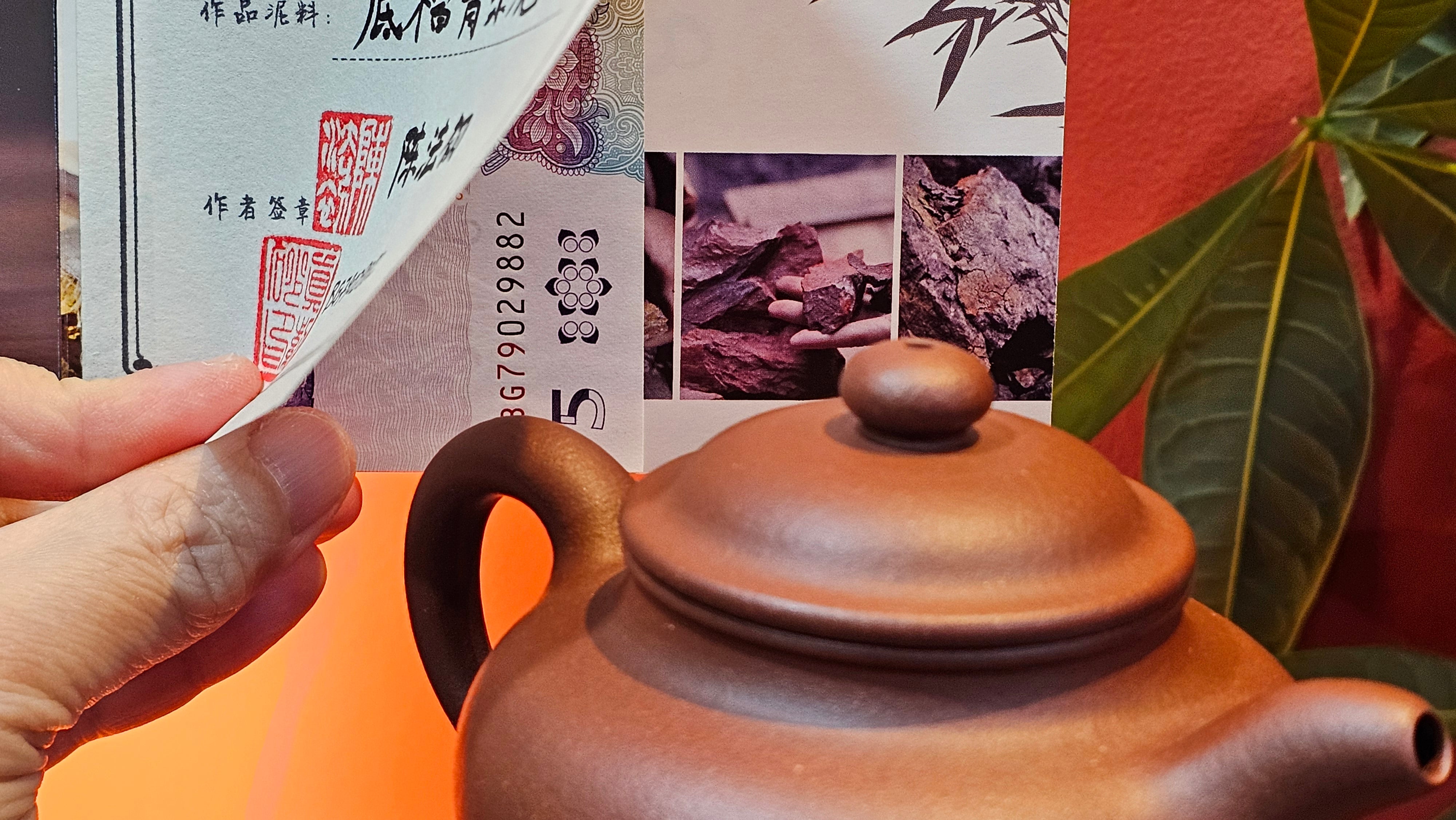 Duo Zhi 掇只, 209.6ml, Di Cao Qing Zi Ni 底槽青紫泥, by our Collaborative Craftsman Chen Fa Chu 陈法初 ~ Congratulations!to Mr V.L.! 1240hrs 15th August 2025, Vellenhove, The Netherlands🇳🇱!