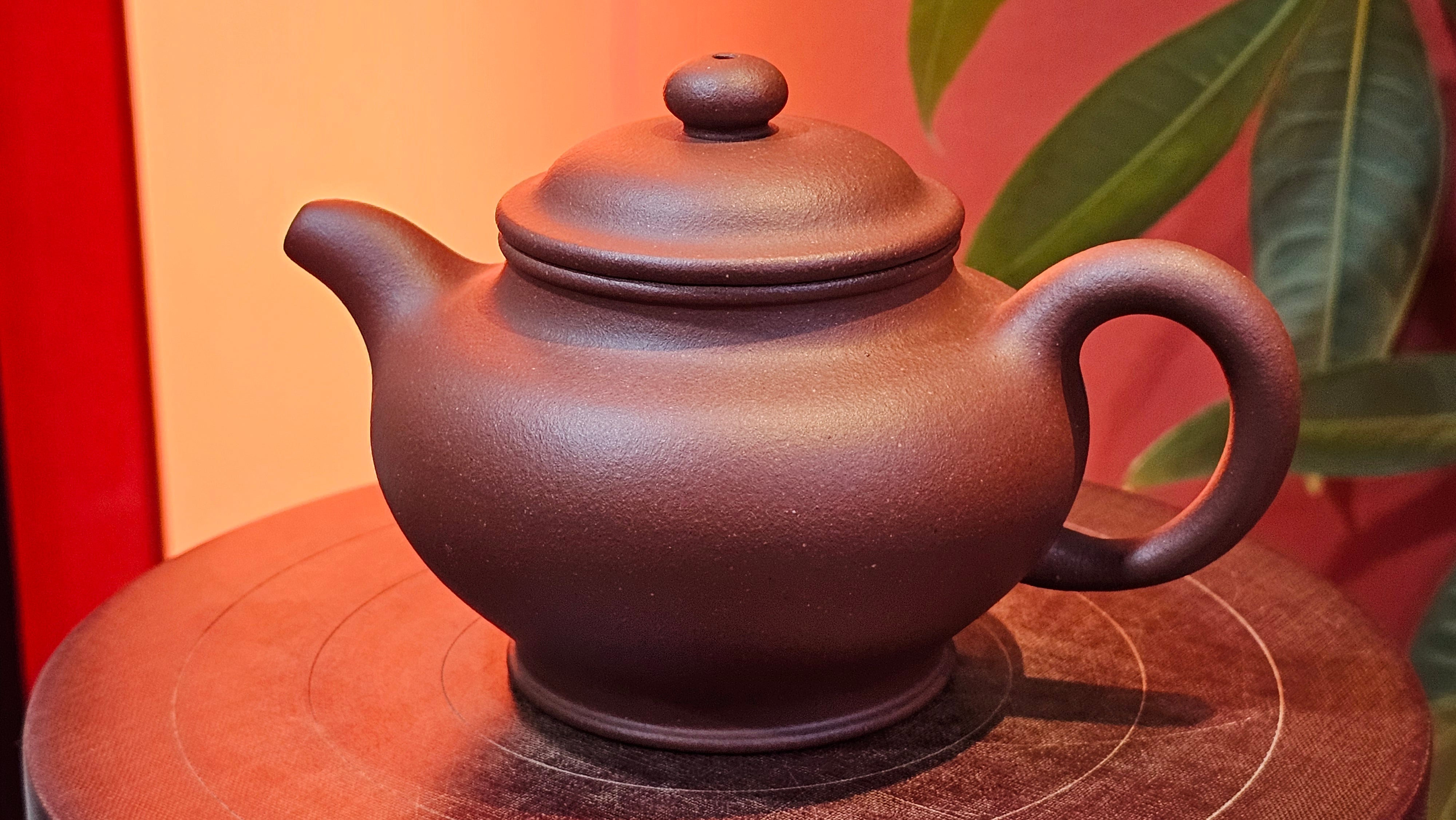 Duo Zhi 掇只, 209.6ml, Di Cao Qing Zi Ni 底槽青紫泥, by our Collaborative Craftsman Chen Fa Chu 陈法初 ~ Congratulations!to Mr V.L.! 1240hrs 15th August 2025, Vellenhove, The Netherlands🇳🇱!