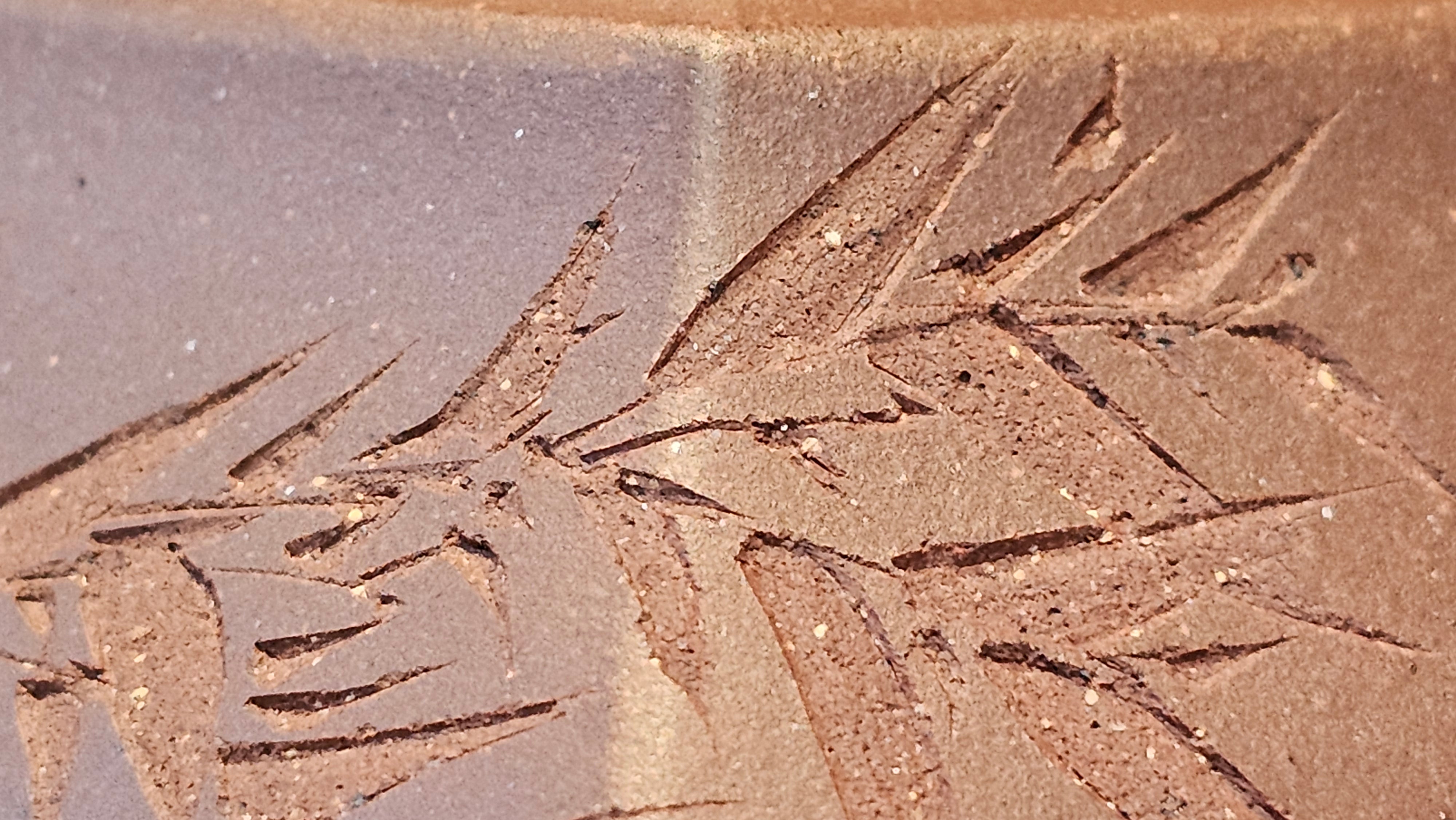 《六方半月》"Liu Fang Ban Yue", 289.3ml, "品茗却在香醇外，此是人生一味禅" and Bamboo engraving, Di Cao Qing Zi Ni 底槽青紫泥, by L2A Senior Consummate Artist Yuan Hui 袁辉 ~ Congratulations to Mr J.G., 0150hrs 20th July 2025! New South Wales, Australia🇦🇺!