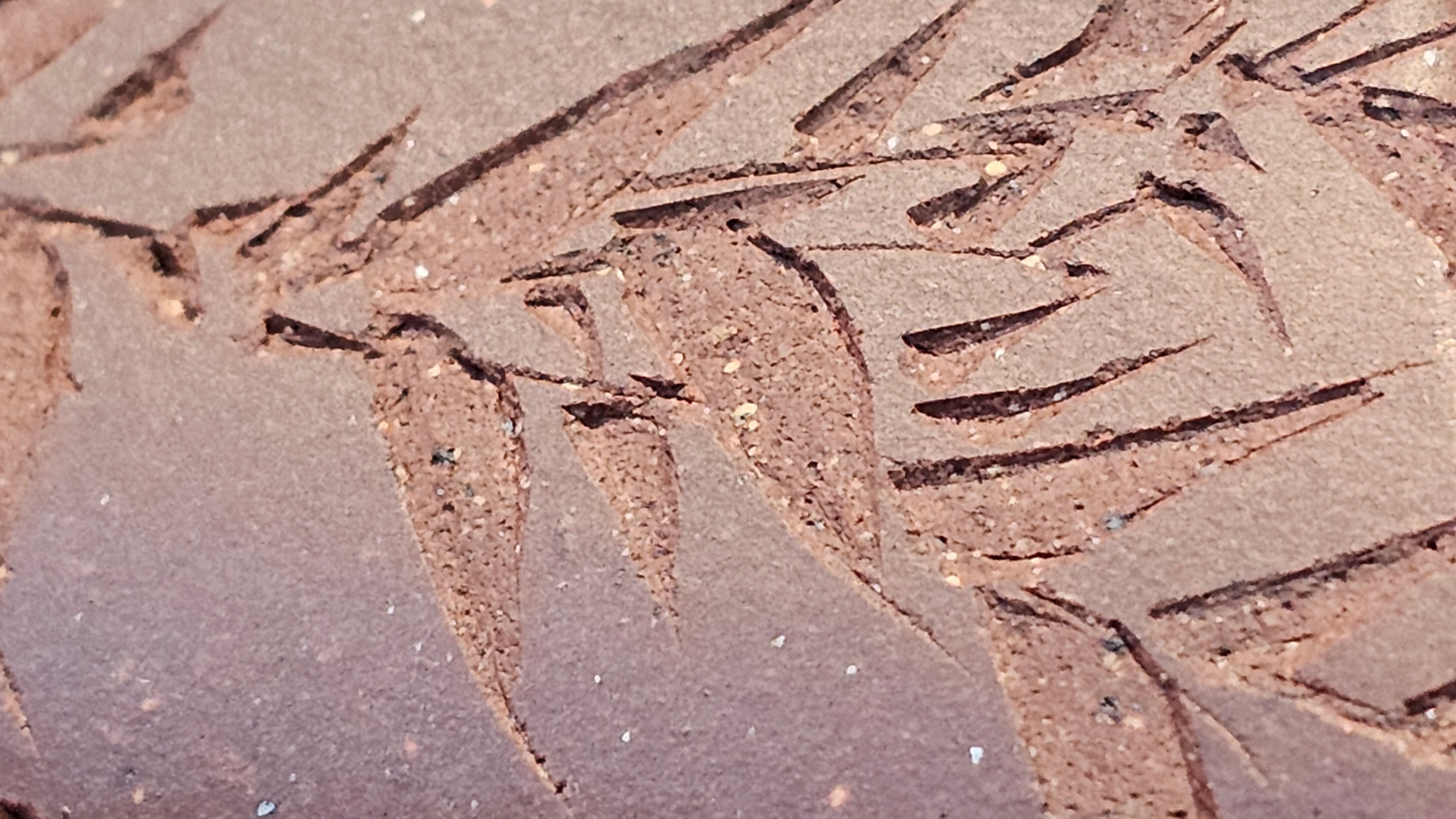 《六方半月》"Liu Fang Ban Yue", 289.3ml, "品茗却在香醇外，此是人生一味禅" and Bamboo engraving, Di Cao Qing Zi Ni 底槽青紫泥, by L2A Senior Consummate Artist Yuan Hui 袁辉 ~ Congratulations to Mr J.G., 0150hrs 20th July 2025! New South Wales, Australia🇦🇺!