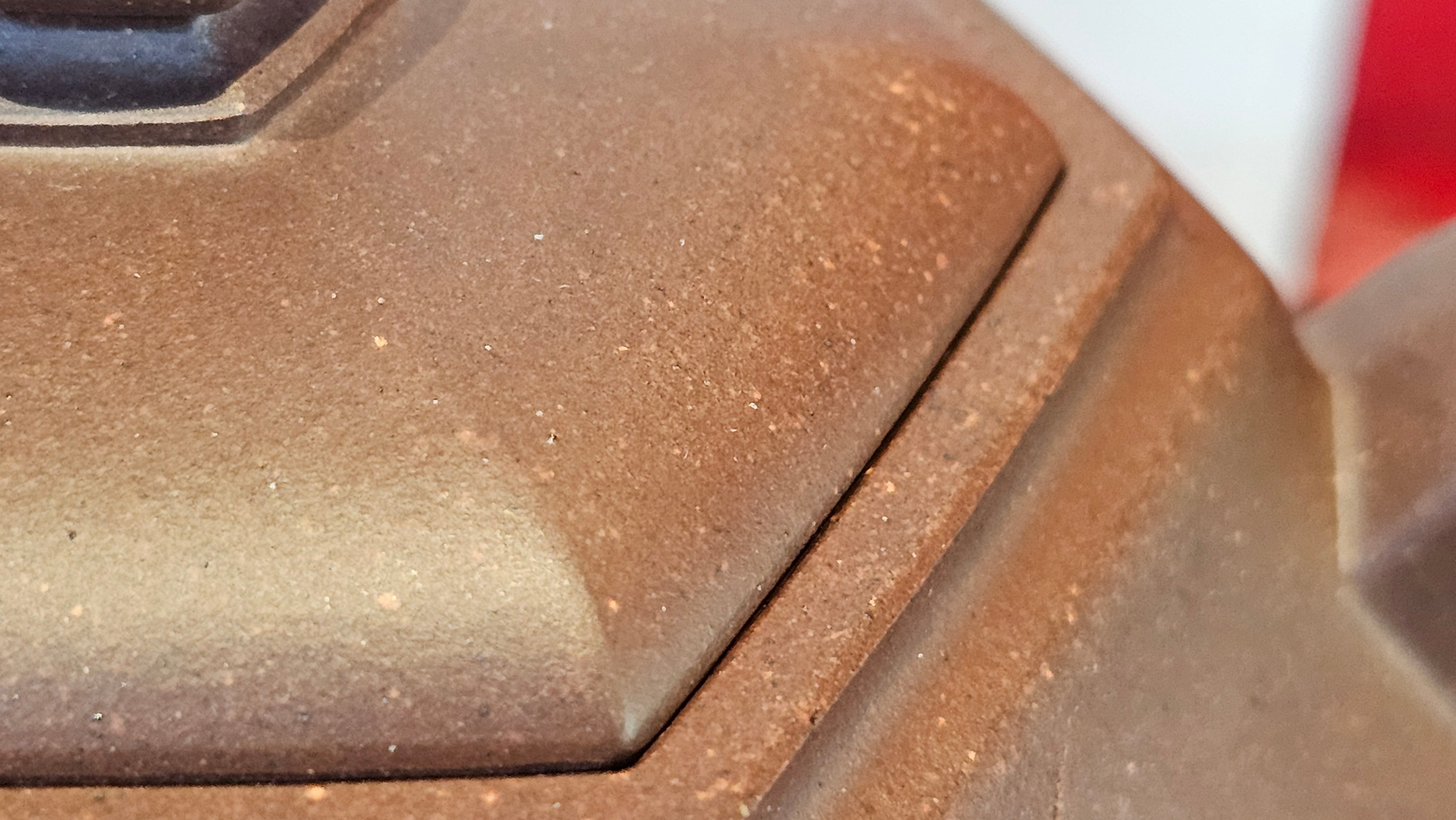 《六方半月》"Liu Fang Ban Yue", 289.3ml, "品茗却在香醇外，此是人生一味禅" and Bamboo engraving, Di Cao Qing Zi Ni 底槽青紫泥, by L2A Senior Consummate Artist Yuan Hui 袁辉 ~ Congratulations to Mr J.G., 0150hrs 20th July 2025! New South Wales, Australia🇦🇺!