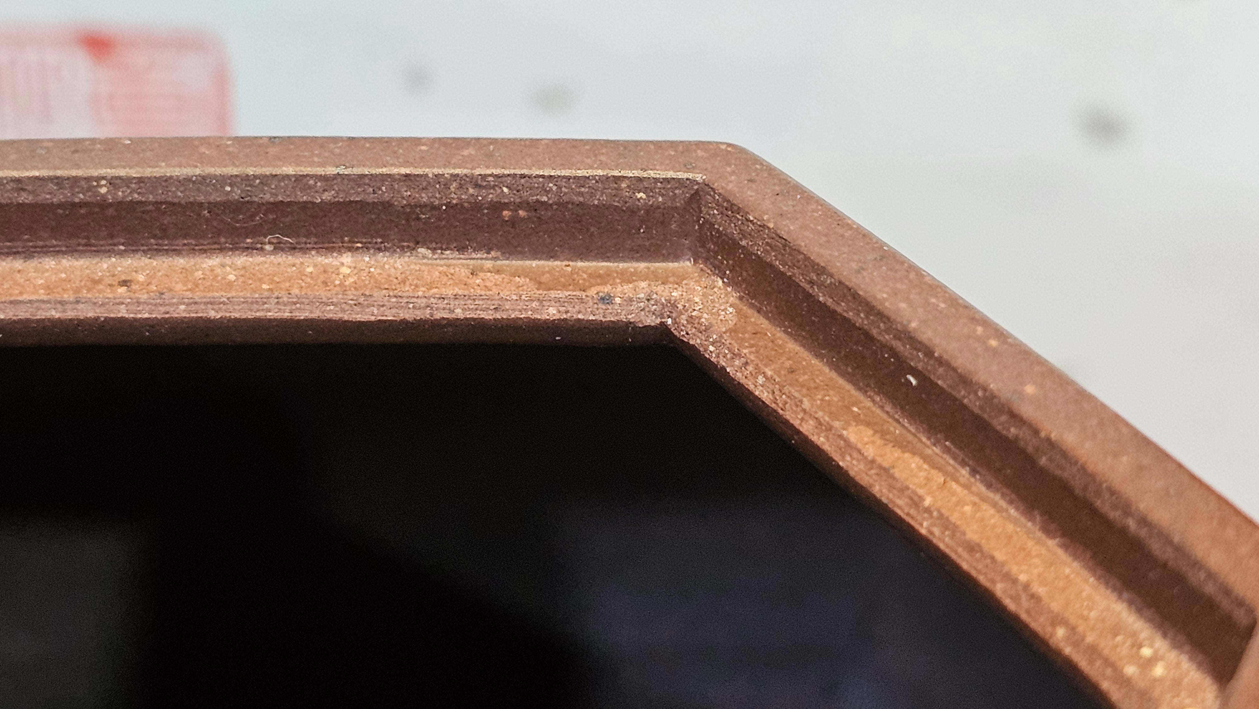 《六方半月》"Liu Fang Ban Yue", 289.3ml, "品茗却在香醇外，此是人生一味禅" and Bamboo engraving, Di Cao Qing Zi Ni 底槽青紫泥, by L2A Senior Consummate Artist Yuan Hui 袁辉 ~ Congratulations to Mr J.G., 0150hrs 20th July 2025! New South Wales, Australia🇦🇺!