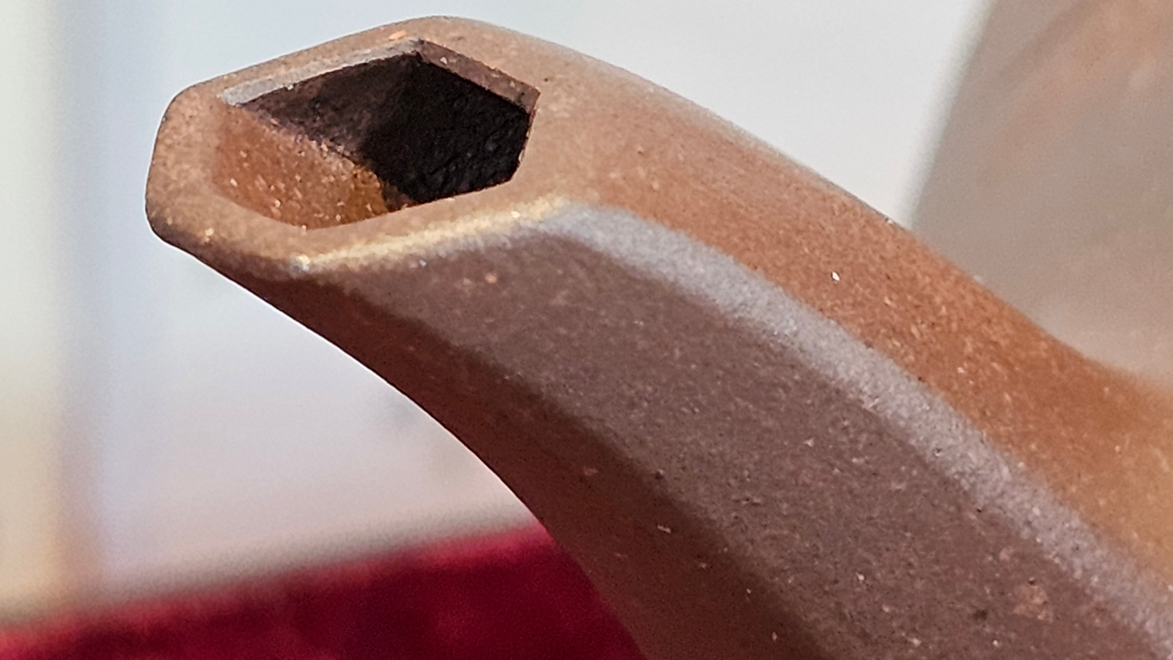 《六方半月》"Liu Fang Ban Yue", 289.3ml, "品茗却在香醇外，此是人生一味禅" and Bamboo engraving, Di Cao Qing Zi Ni 底槽青紫泥, by L2A Senior Consummate Artist Yuan Hui 袁辉 ~ Congratulations to Mr J.G., 0150hrs 20th July 2025! New South Wales, Australia🇦🇺!