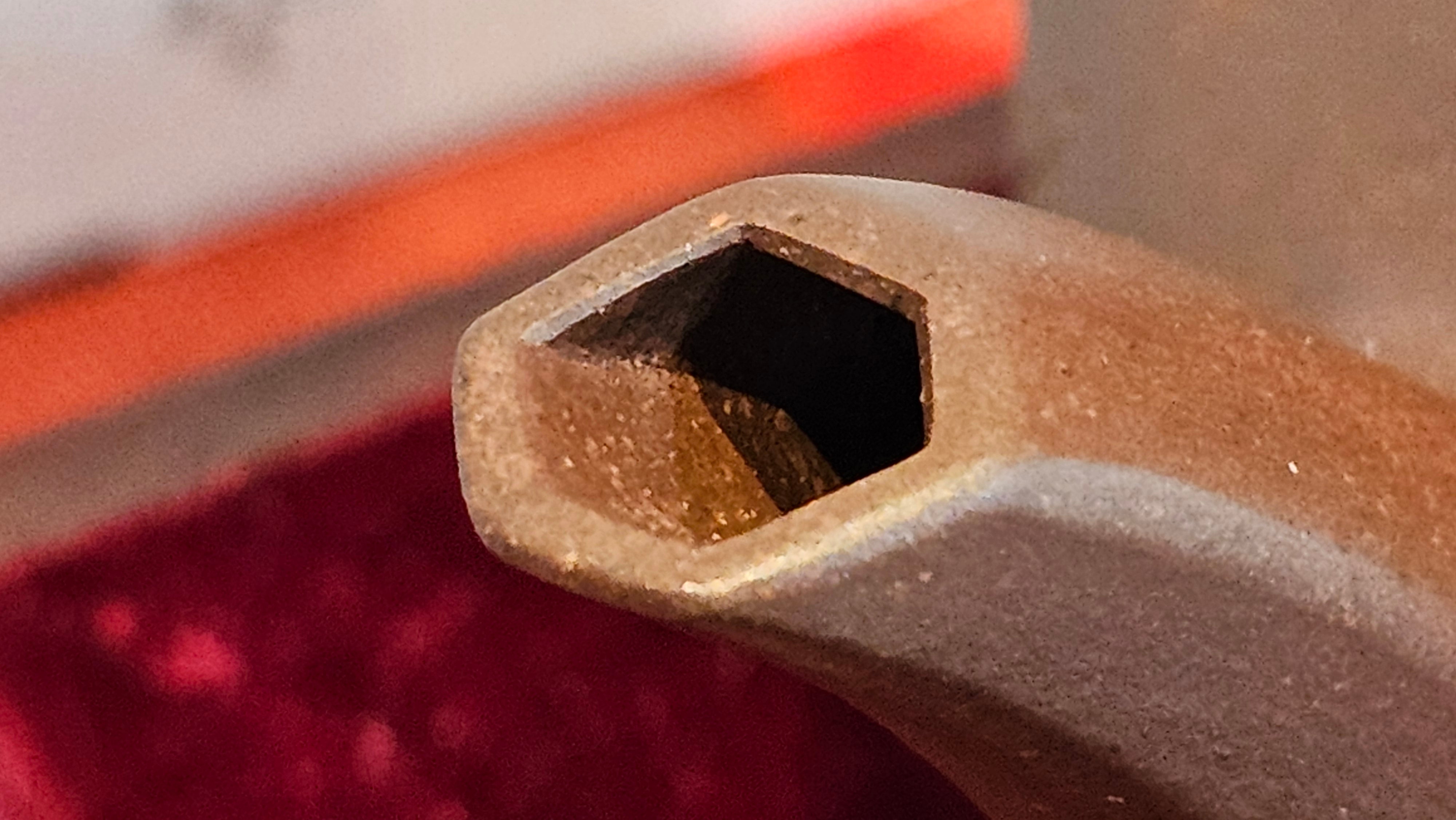 《六方半月》"Liu Fang Ban Yue", 289.3ml, "品茗却在香醇外，此是人生一味禅" and Bamboo engraving, Di Cao Qing Zi Ni 底槽青紫泥, by L2A Senior Consummate Artist Yuan Hui 袁辉 ~ Congratulations to Mr J.G., 0150hrs 20th July 2025! New South Wales, Australia🇦🇺!