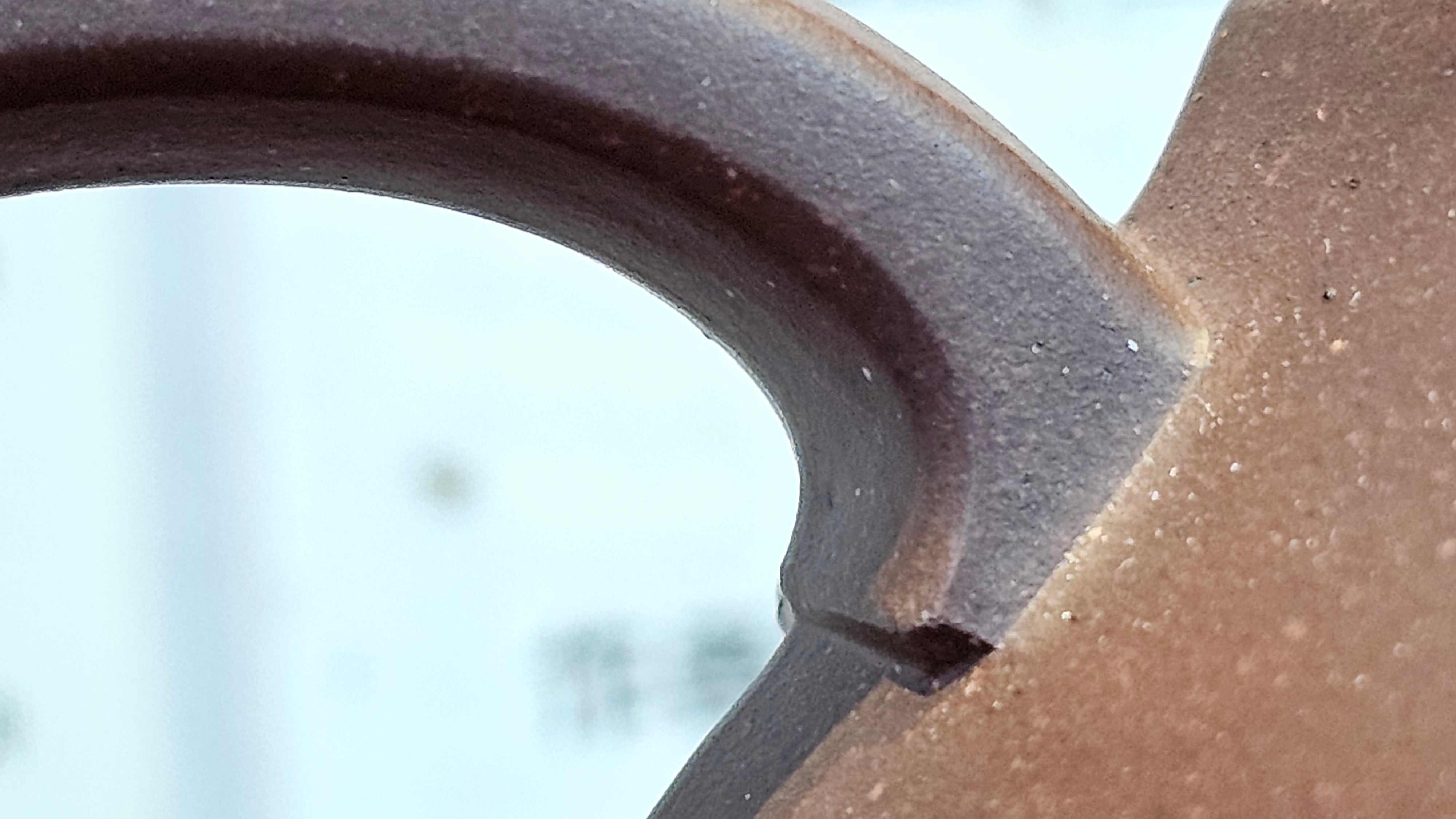 《六方半月》"Liu Fang Ban Yue", 289.3ml, "品茗却在香醇外，此是人生一味禅" and Bamboo engraving, Di Cao Qing Zi Ni 底槽青紫泥, by L2A Senior Consummate Artist Yuan Hui 袁辉 ~ Congratulations to Mr J.G., 0150hrs 20th July 2025! New South Wales, Australia🇦🇺!