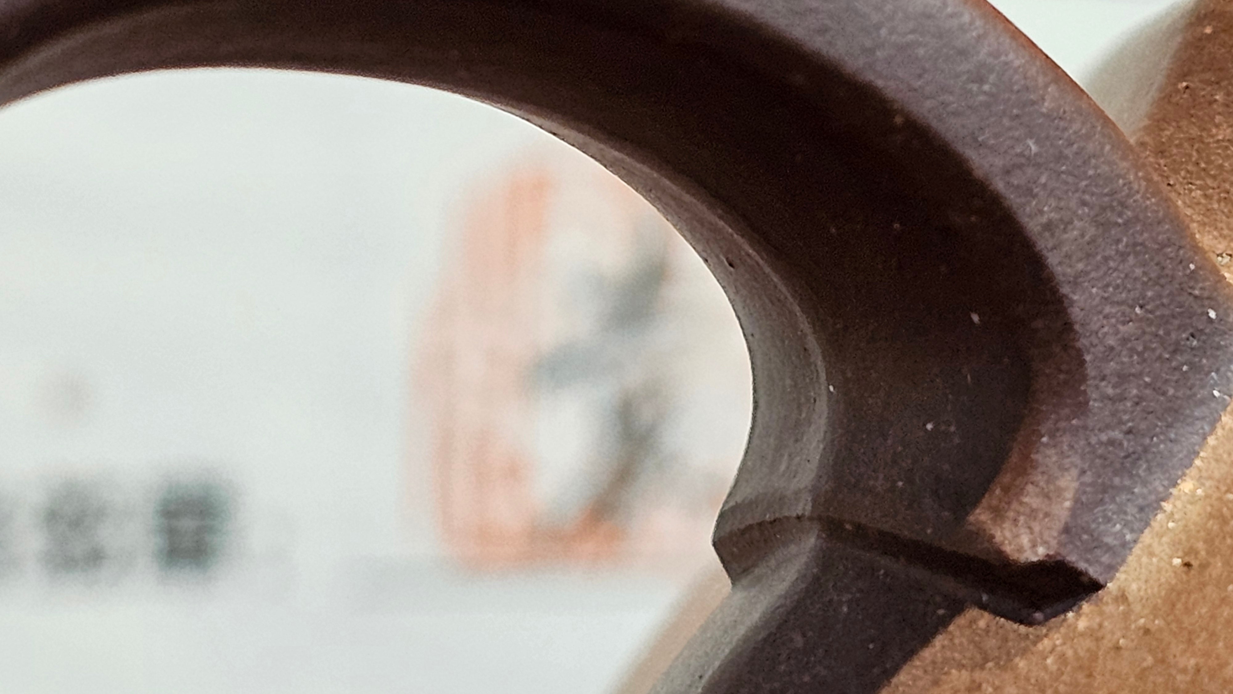 《六方半月》"Liu Fang Ban Yue", 289.3ml, "品茗却在香醇外，此是人生一味禅" and Bamboo engraving, Di Cao Qing Zi Ni 底槽青紫泥, by L2A Senior Consummate Artist Yuan Hui 袁辉 ~ Congratulations to Mr J.G., 0150hrs 20th July 2025! New South Wales, Australia🇦🇺!