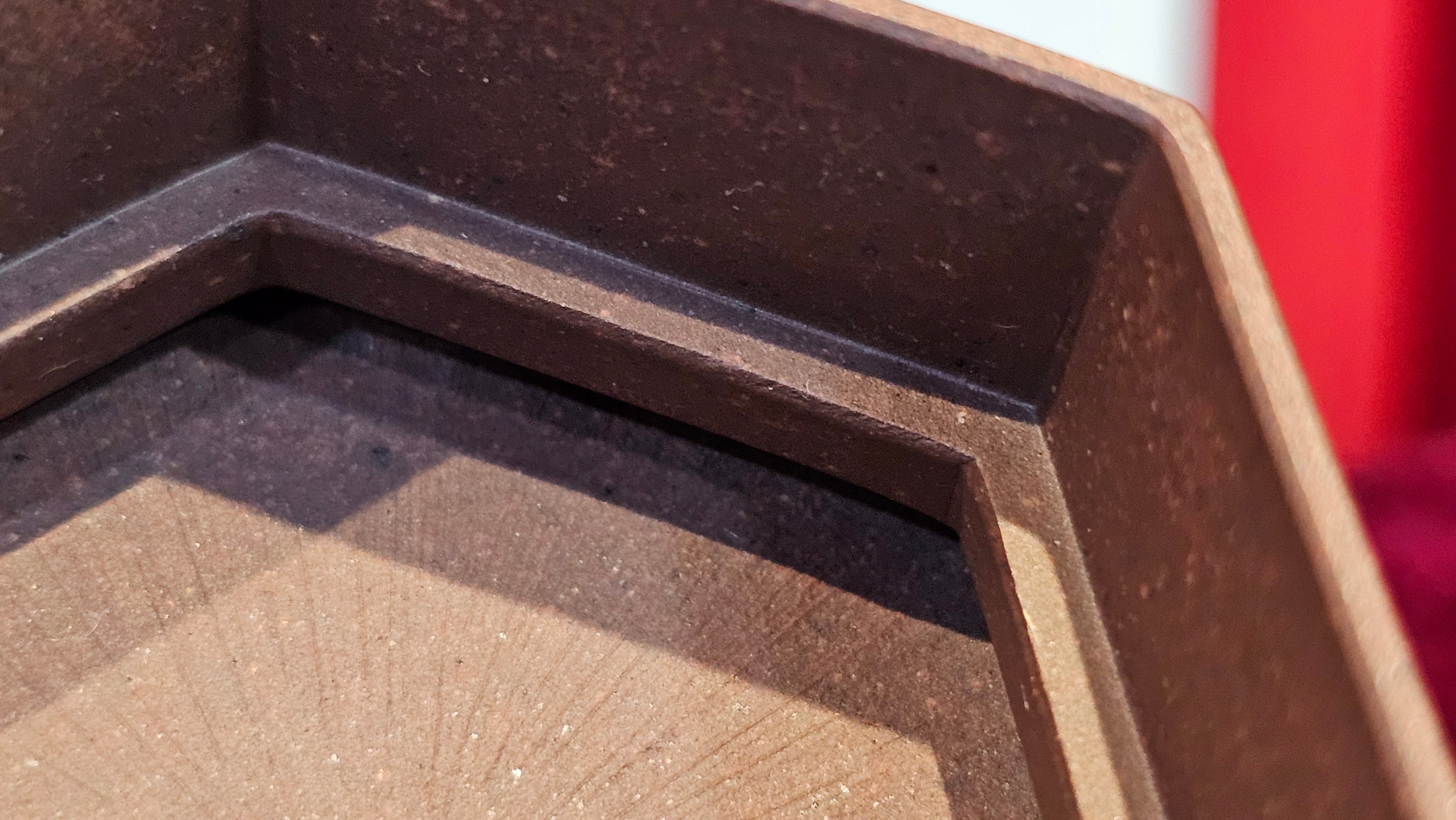 《六方半月》"Liu Fang Ban Yue", 289.3ml, "品茗却在香醇外，此是人生一味禅" and Bamboo engraving, Di Cao Qing Zi Ni 底槽青紫泥, by L2A Senior Consummate Artist Yuan Hui 袁辉 ~ Congratulations to Mr J.G., 0150hrs 20th July 2025! New South Wales, Australia🇦🇺!