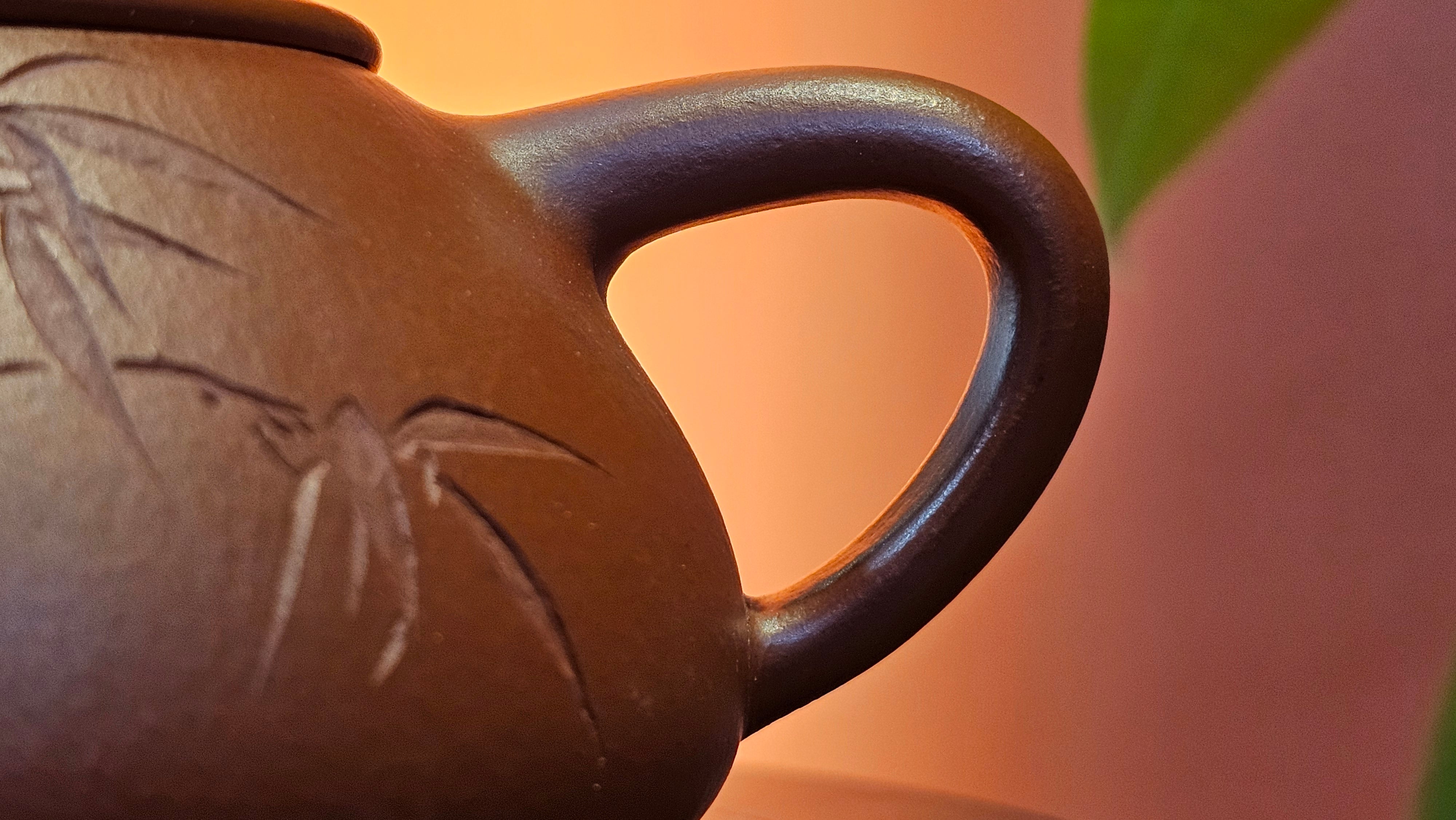 Jing Zhou Shi Piao 景舟石瓢, 280.7ml, Xiao Mei Yao Zhu Ni 小煤窑朱泥, by Craftsman Wang Xing 王兴, Engraving by Craftsman Yi De Shu 一德书 ~ !Congratulations to Mr J.R., 1306hrs 20th July 2025, Portland, OR!