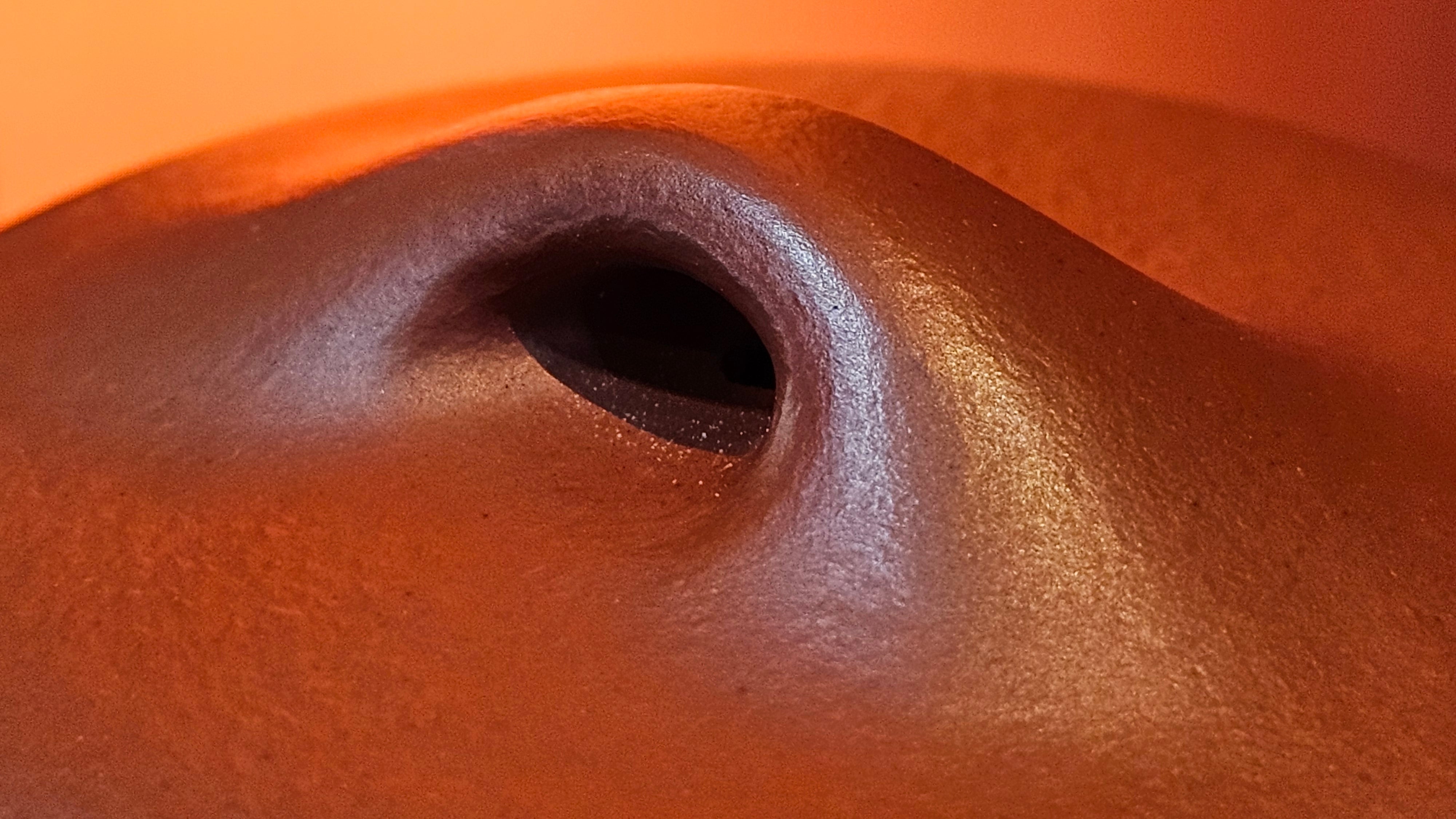 Jing Zhou Shi Piao 景舟石瓢, 280.7ml, Xiao Mei Yao Zhu Ni 小煤窑朱泥, by Craftsman Wang Xing 王兴, Engraving by Craftsman Yi De Shu 一德书 ~ !Congratulations to Mr J.R., 1306hrs 20th July 2025, Portland, OR!