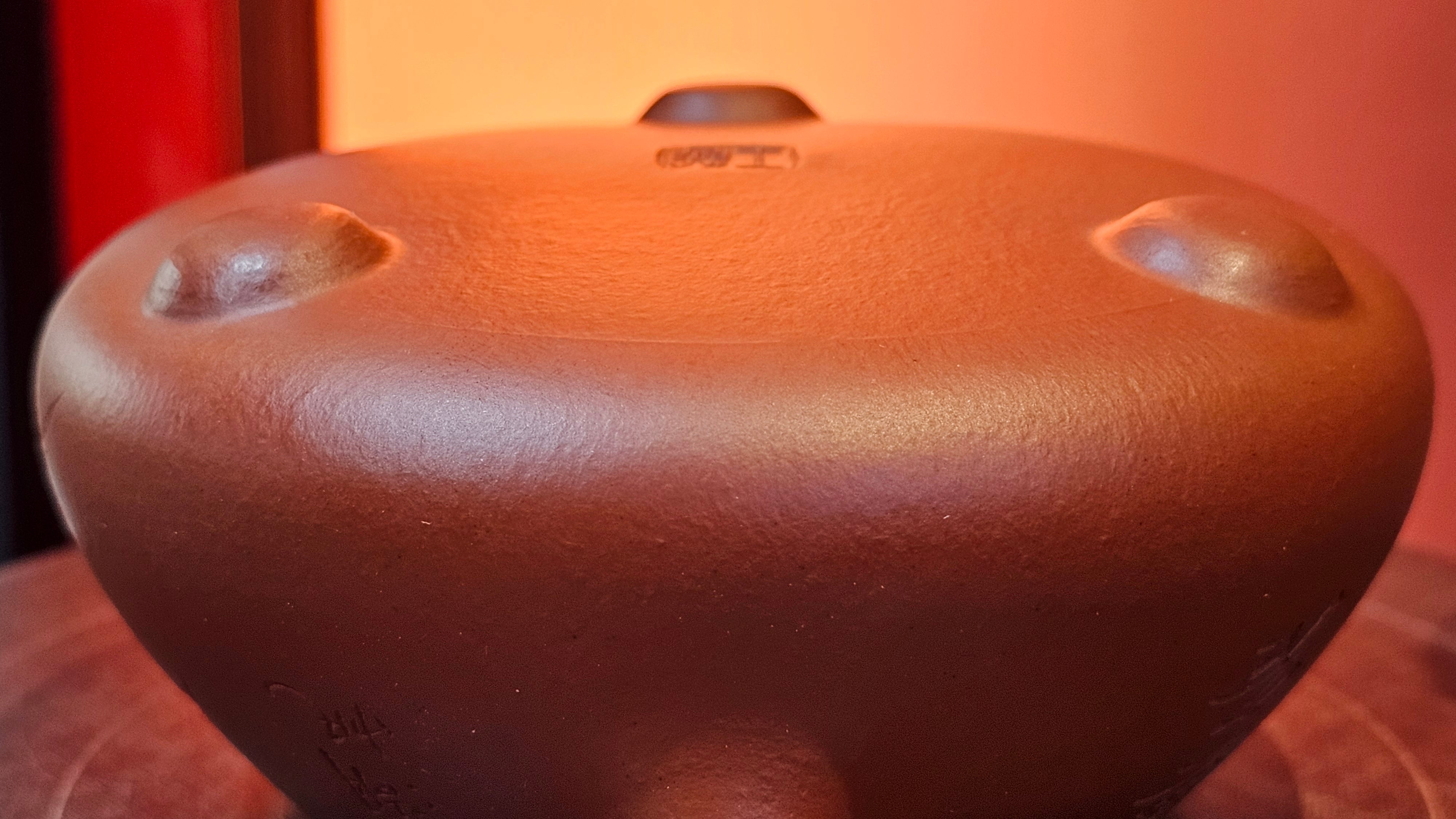 Jing Zhou Shi Piao 景舟石瓢, 280.7ml, Xiao Mei Yao Zhu Ni 小煤窑朱泥, by Craftsman Wang Xing 王兴, Engraving by Craftsman Yi De Shu 一德书 ~ !Congratulations to Mr J.R., 1306hrs 20th July 2025, Portland, OR!