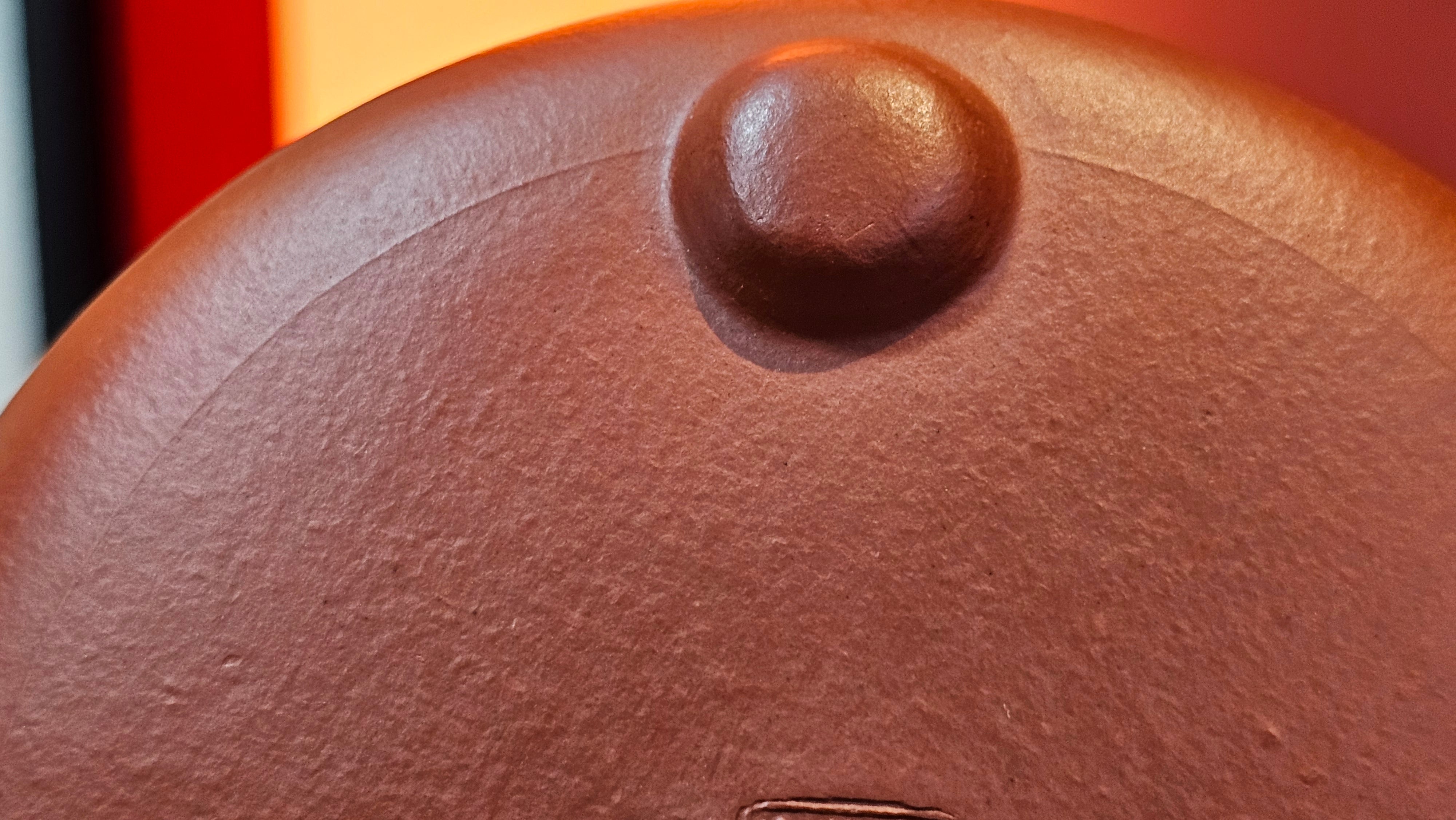 Jing Zhou Shi Piao 景舟石瓢, 280.7ml, Xiao Mei Yao Zhu Ni 小煤窑朱泥, by Craftsman Wang Xing 王兴, Engraving by Craftsman Yi De Shu 一德书 ~ !Congratulations to Mr J.R., 1306hrs 20th July 2025, Portland, OR!