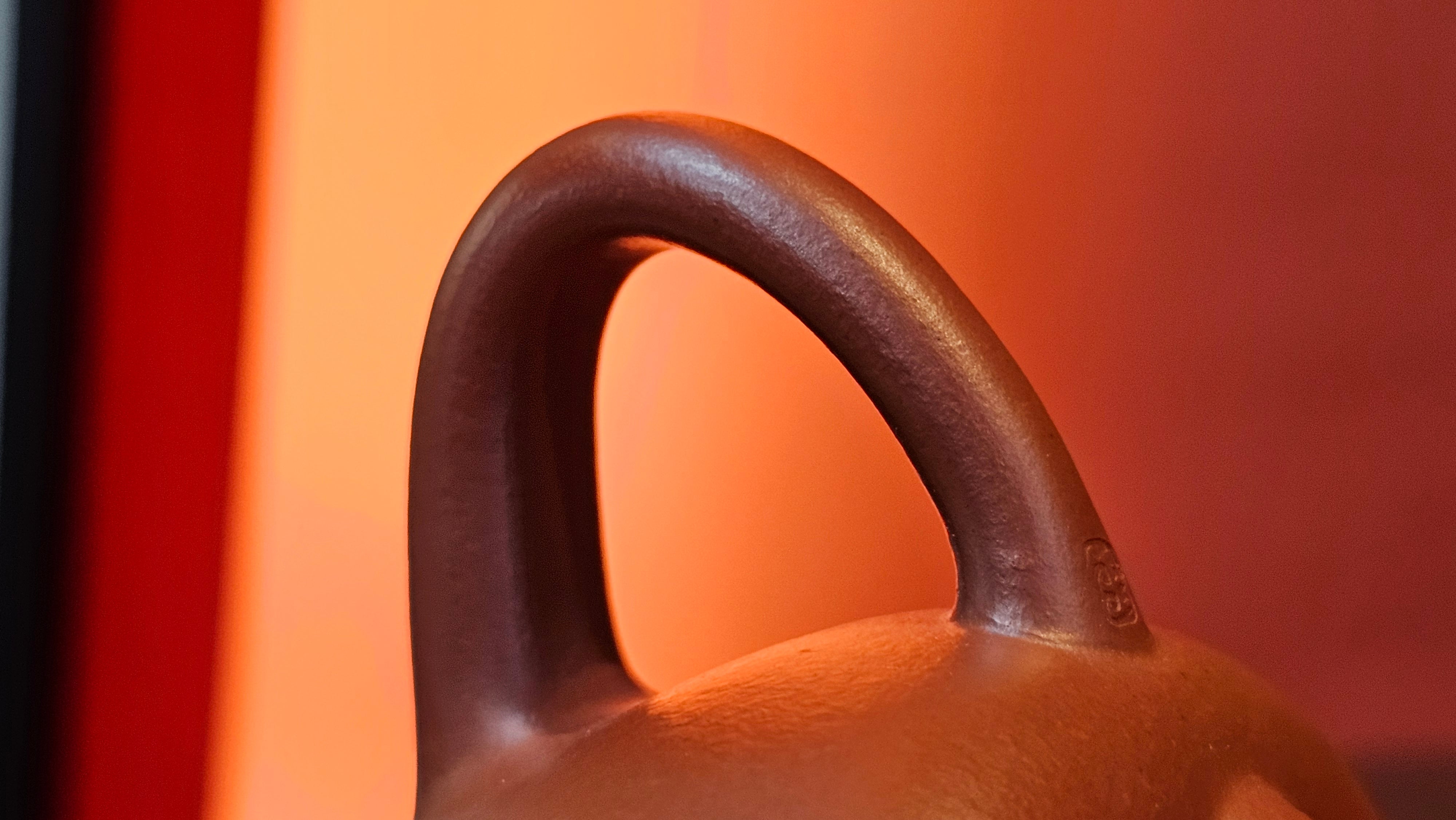 Jing Zhou Shi Piao 景舟石瓢, 280.7ml, Xiao Mei Yao Zhu Ni 小煤窑朱泥, by Craftsman Wang Xing 王兴, Engraving by Craftsman Yi De Shu 一德书 ~ !Congratulations to Mr J.R., 1306hrs 20th July 2025, Portland, OR!