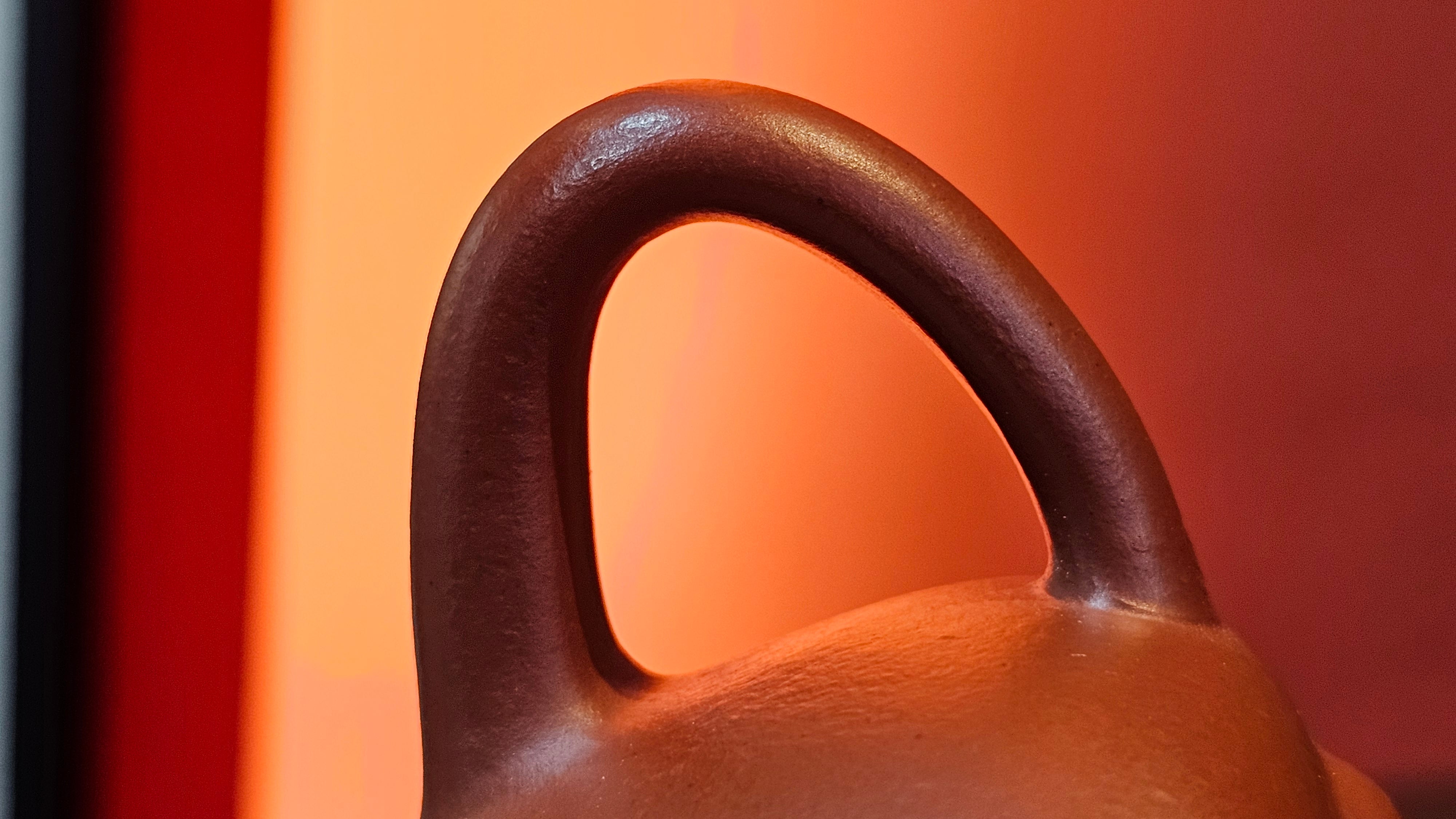 Jing Zhou Shi Piao 景舟石瓢, 280.7ml, Xiao Mei Yao Zhu Ni 小煤窑朱泥, by Craftsman Wang Xing 王兴, Engraving by Craftsman Yi De Shu 一德书 ~ !Congratulations to Mr J.R., 1306hrs 20th July 2025, Portland, OR!