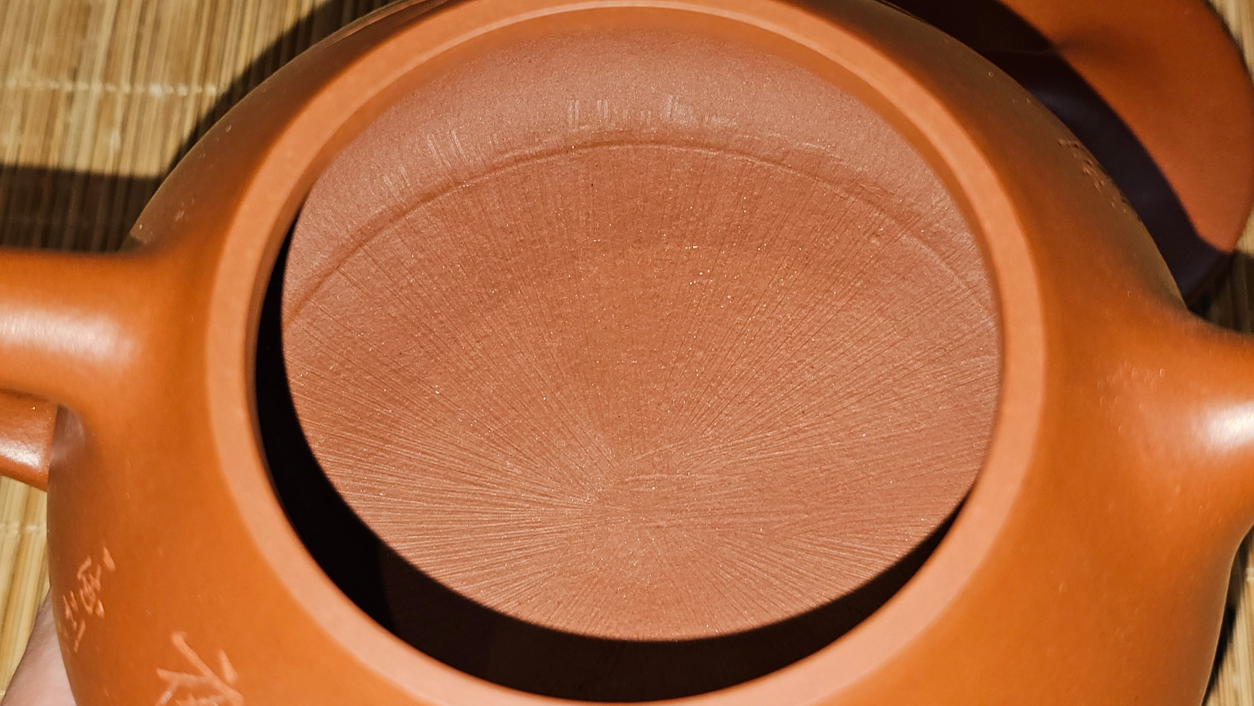 Jing Zhou Shi Piao 景舟石瓢, 280.7ml, Xiao Mei Yao Zhu Ni 小煤窑朱泥, by Craftsman Wang Xing 王兴, Engraving by Craftsman Yi De Shu 一德书 ~ !Congratulations to Mr J.R., 1306hrs 20th July 2025, Portland, OR!