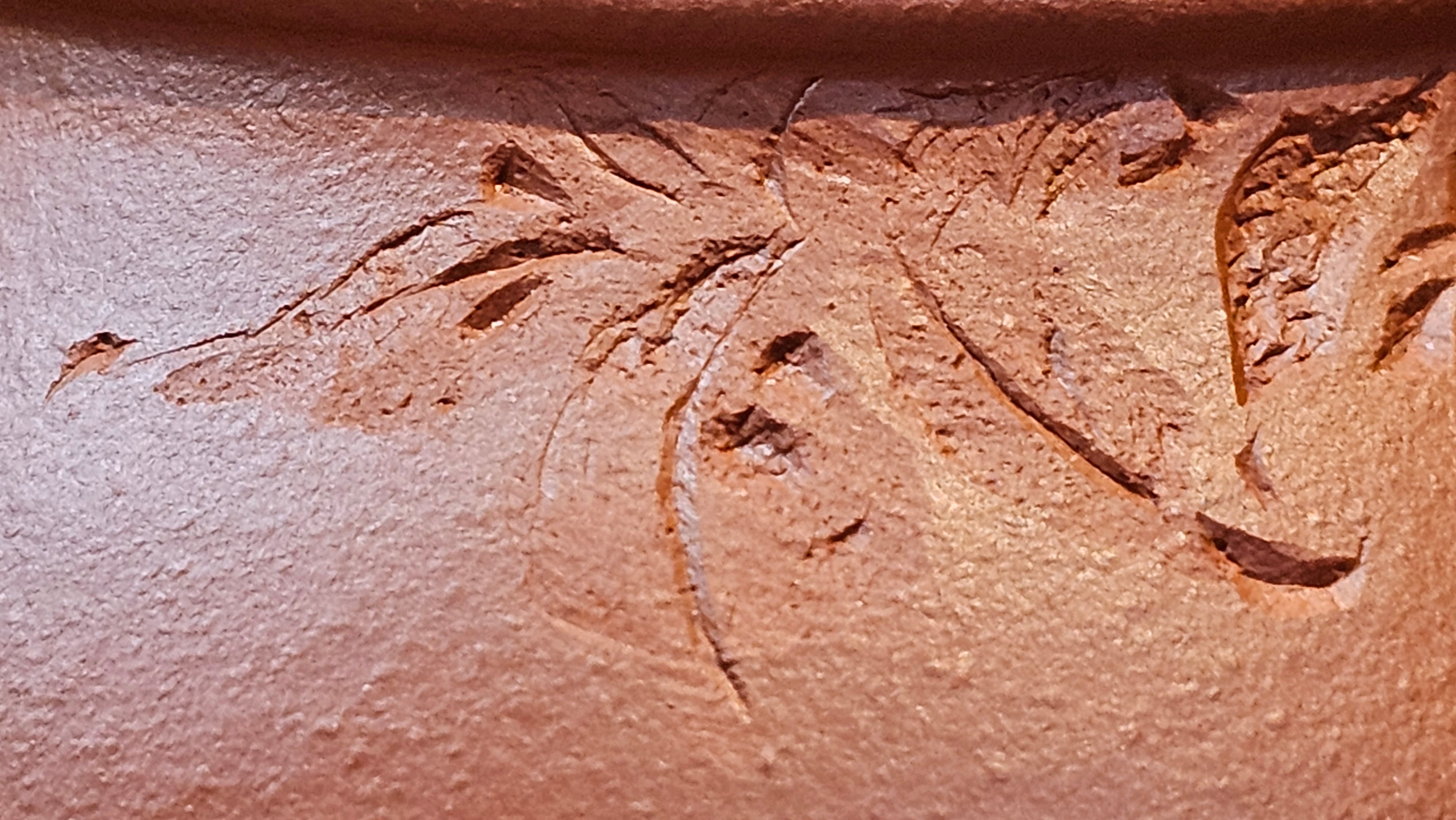 Meng Chen San Zu《孟臣三足》, 186.6ml, Xiao Hong Ni 小红泥, by our Craftsman Zhang Huan 张欢, Engraving by Craftsman Pe'eng Pe'eng 芃芃 ~ Congratulations!to Ms C.W., 1158hrs 20th July 2025, Sunnyvale, CA.