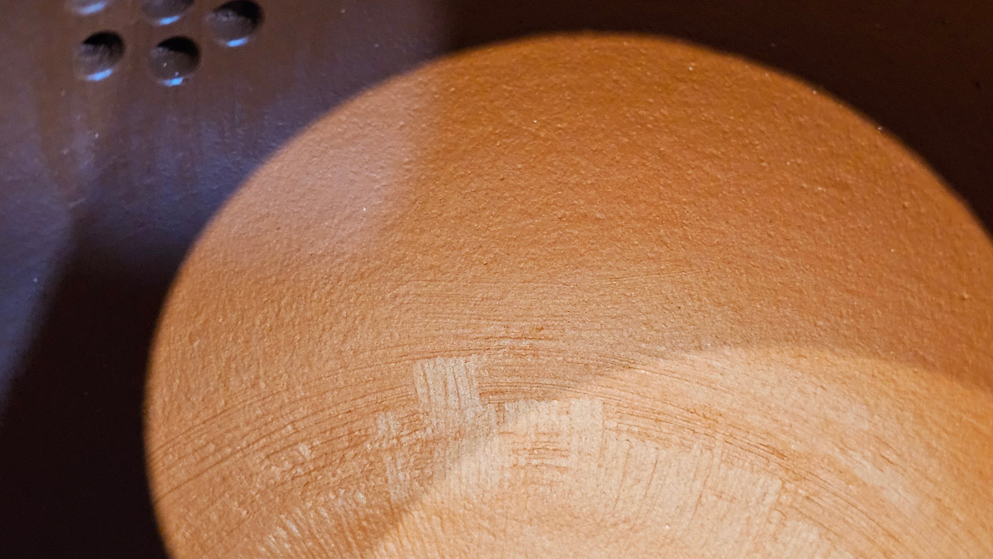 Meng Chen San Zu《孟臣三足》, 186.6ml, Xiao Hong Ni 小红泥, by our Craftsman Zhang Huan 张欢, Engraving by Craftsman Pe'eng Pe'eng 芃芃 ~ Congratulations!to Ms C.W., 1158hrs 20th July 2025, Sunnyvale, CA.