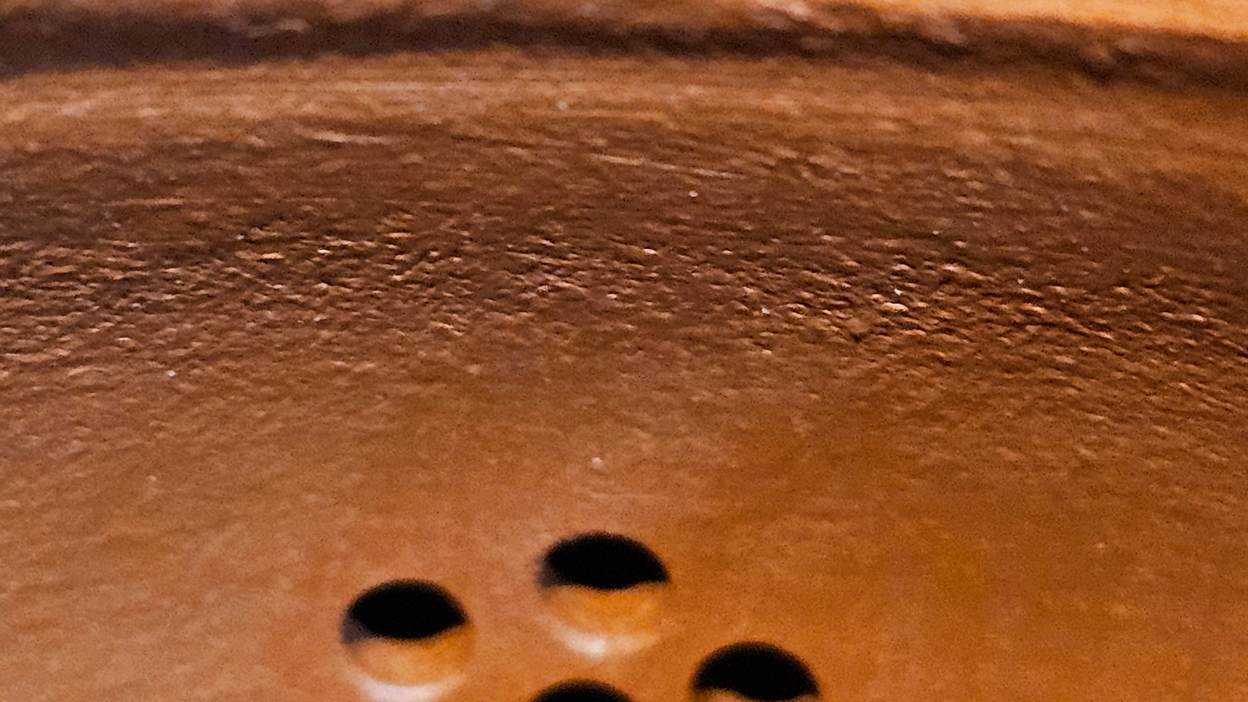 Meng Chen San Zu《孟臣三足》, 186.6ml, Xiao Hong Ni 小红泥, by our Craftsman Zhang Huan 张欢, Engraving by Craftsman Pe'eng Pe'eng 芃芃 ~ Congratulations!to Ms C.W., 1158hrs 20th July 2025, Sunnyvale, CA.