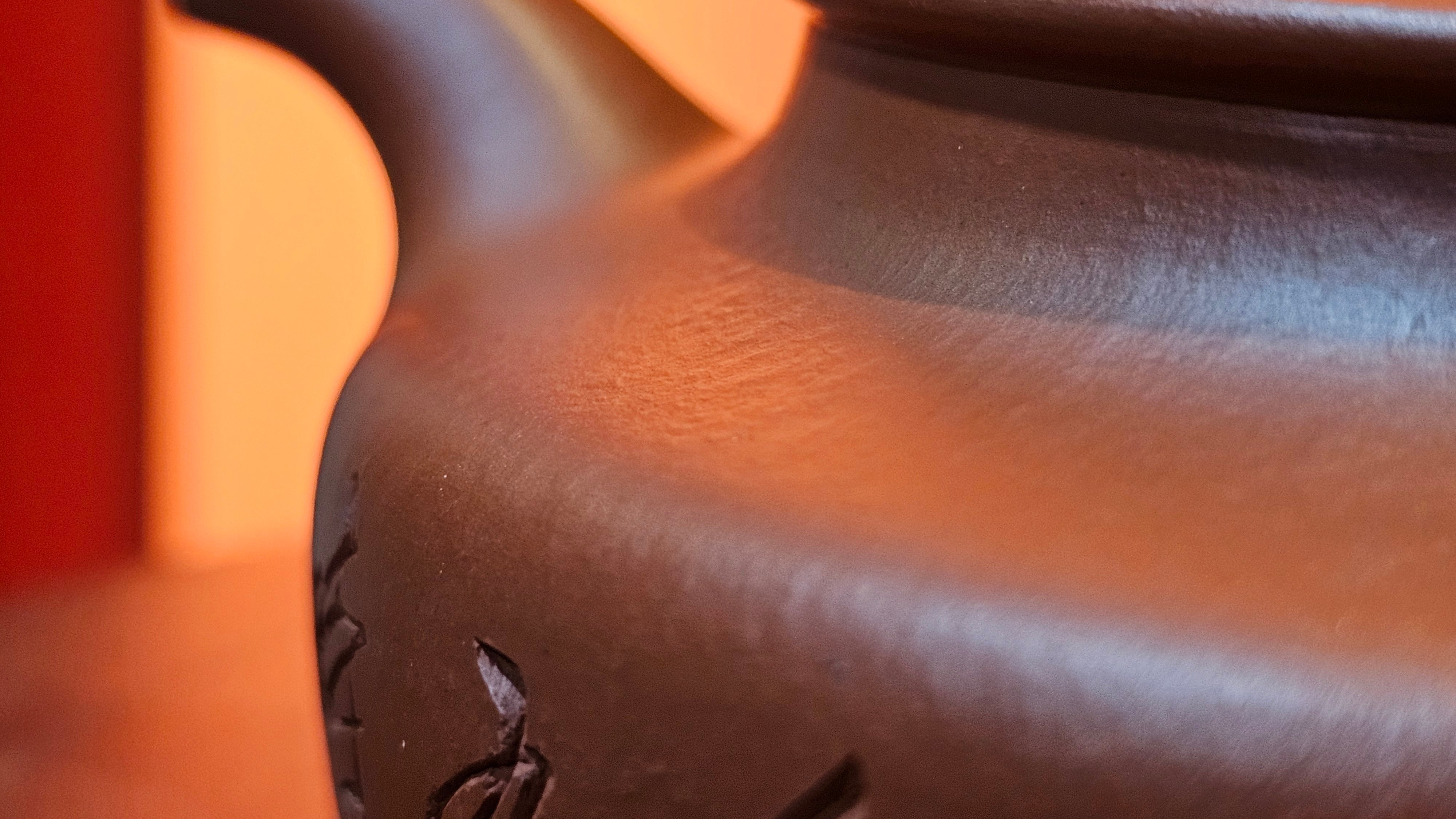 Hua Ting 华庭, 206.8ml (complex, large: 14cm long, 10cm wide), Xiao Mei Yao Zhu Ni 小煤窑朱泥,  by Craftsman Chen Yue Fei 陈跃飞, Engraving by Craftsman Yi De Shu 一德书 ~ Congratulations to Mr A.R.!, 1714hrs 21st July 2025, Talent!OR.