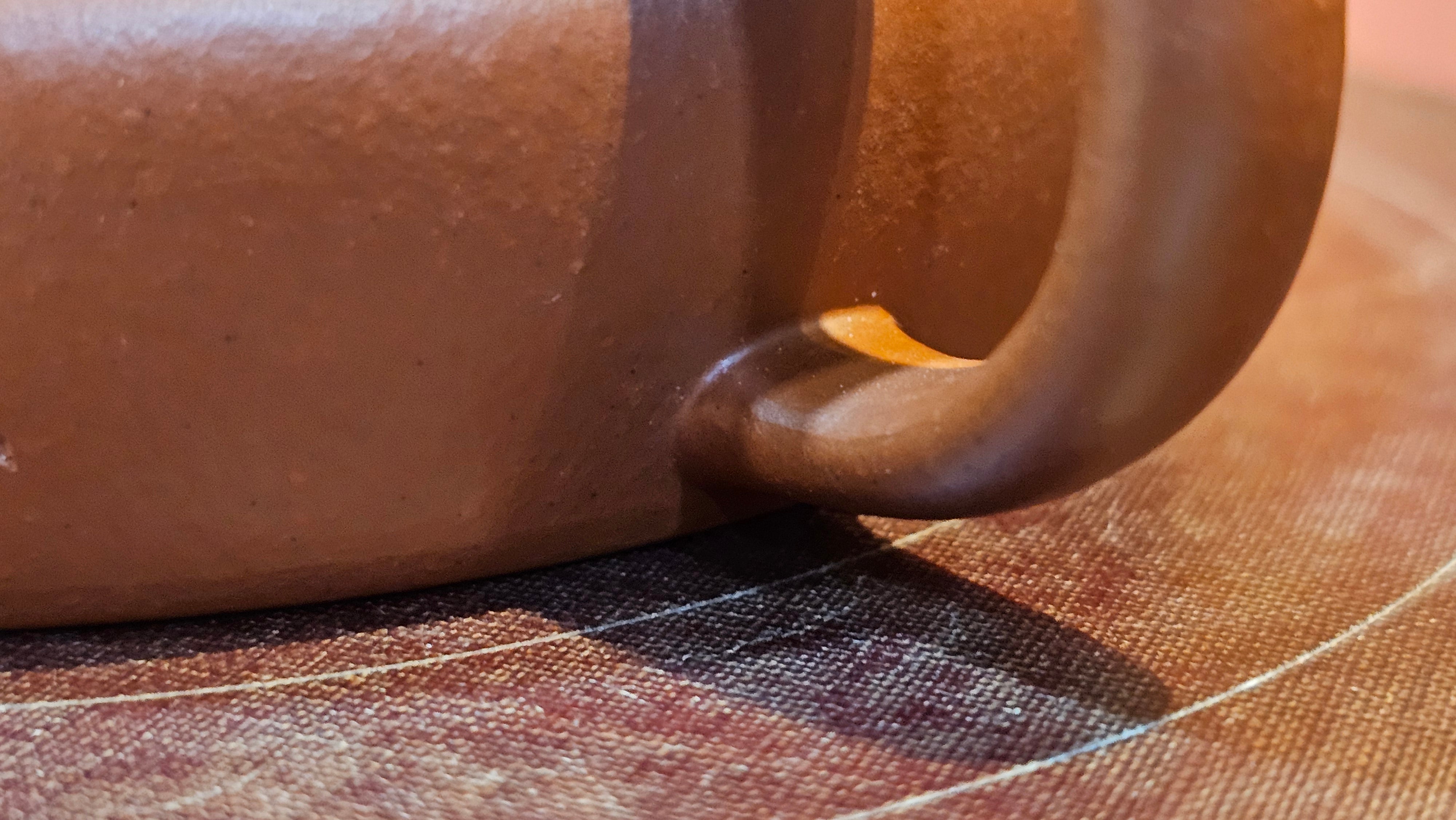 Hua Ting 华庭, 206.8ml (complex, large: 14cm long, 10cm wide), Xiao Mei Yao Zhu Ni 小煤窑朱泥,  by Craftsman Chen Yue Fei 陈跃飞, Engraving by Craftsman Yi De Shu 一德书 ~ Congratulations to Mr A.R.!, 1714hrs 21st July 2025, Talent!OR.