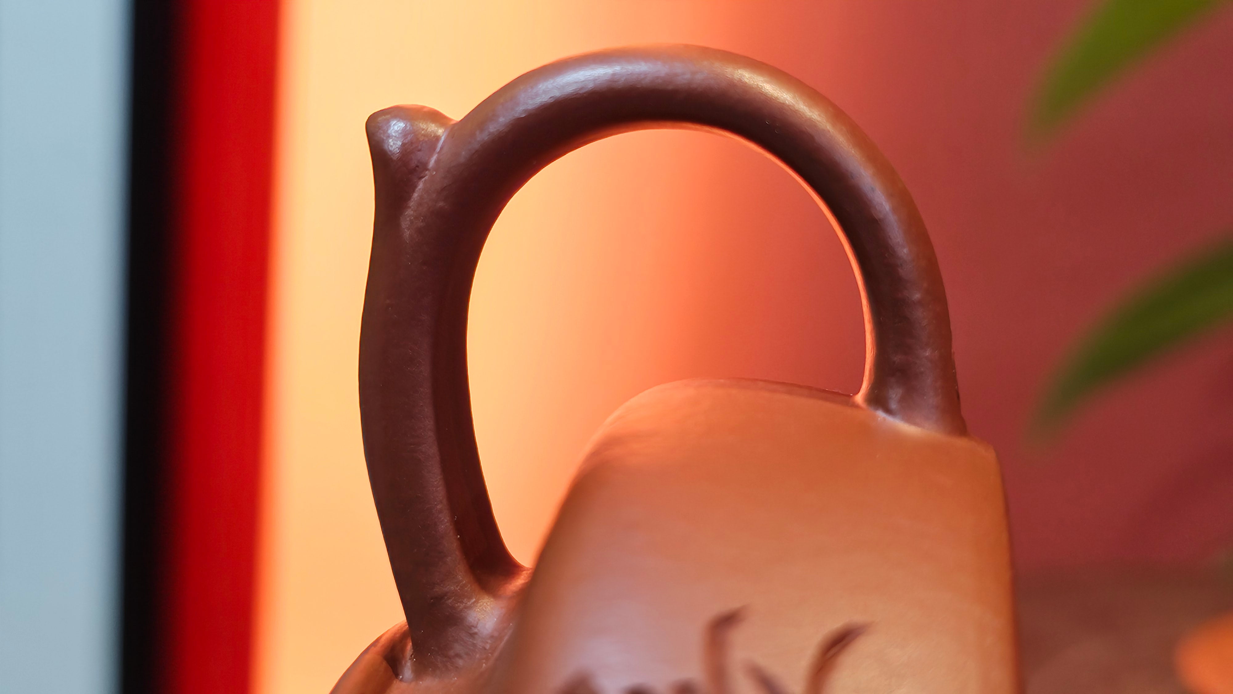 Hua Ting 华庭, 206.8ml (complex, large: 14cm long, 10cm wide), Xiao Mei Yao Zhu Ni 小煤窑朱泥,  by Craftsman Chen Yue Fei 陈跃飞, Engraving by Craftsman Yi De Shu 一德书 ~ Congratulations to Mr A.R.!, 1714hrs 21st July 2025, Talent!OR.