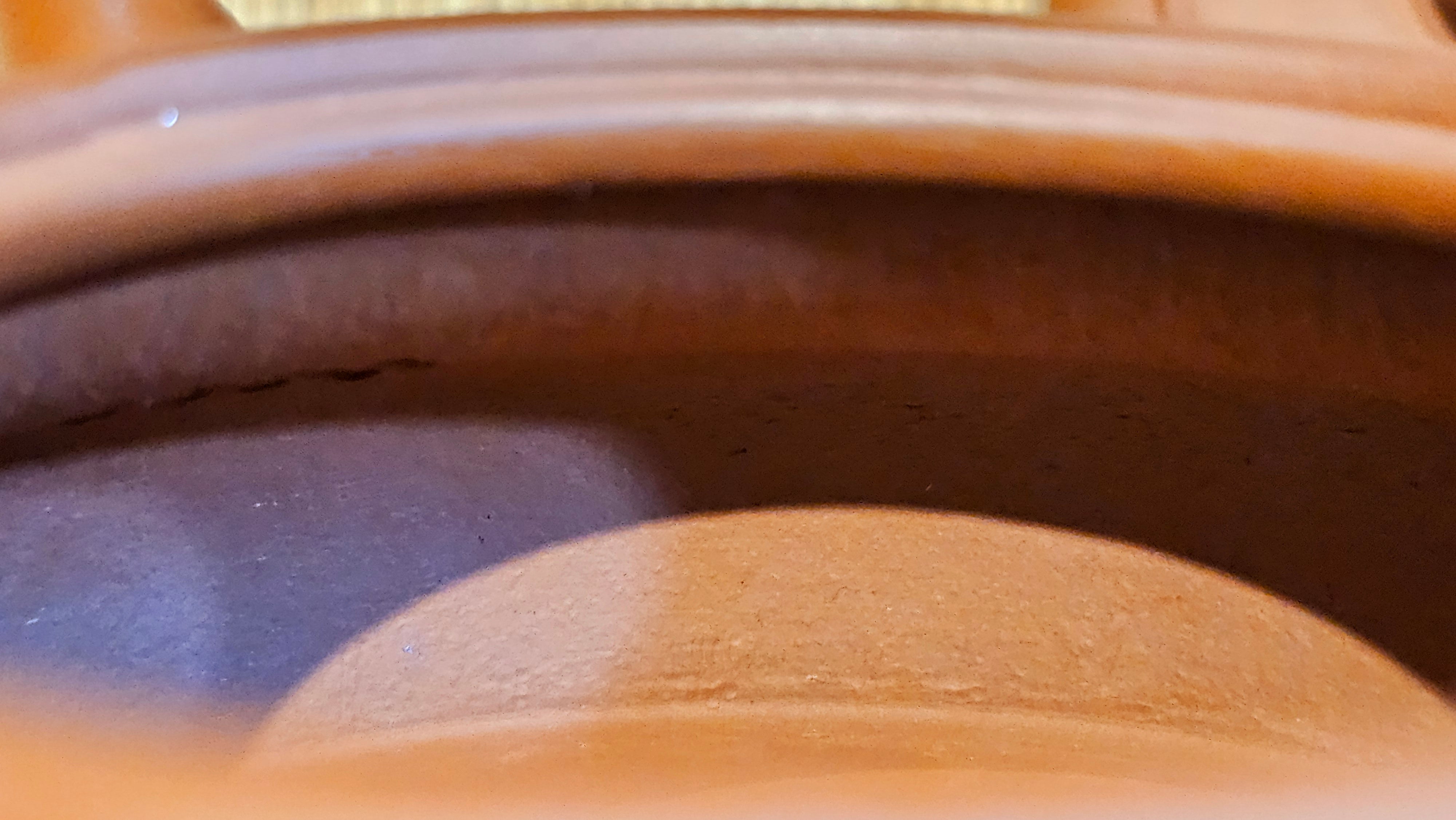 Hua Ting 华庭, 206.8ml (complex, large: 14cm long, 10cm wide), Xiao Mei Yao Zhu Ni 小煤窑朱泥,  by Craftsman Chen Yue Fei 陈跃飞, Engraving by Craftsman Yi De Shu 一德书 ~ Congratulations to Mr A.R.!, 1714hrs 21st July 2025, Talent!OR.