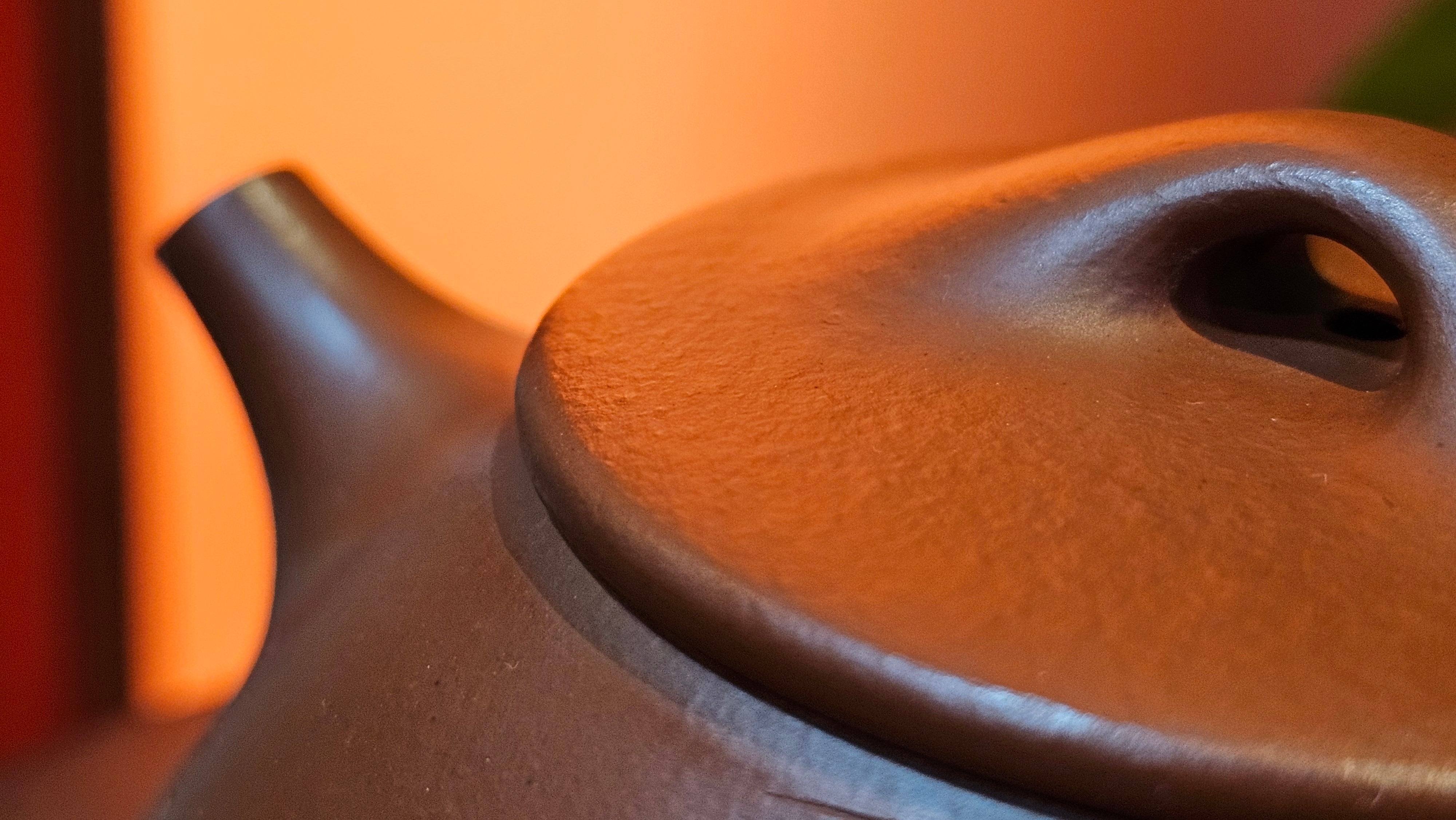 Jing Zhou Shi Piao 景舟石瓢, 281.9ml, Xiao Mei Yao Zhu Ni 小煤窑朱泥, by Craftsman Wang Xing 王兴, Engraving by Craftsman Yi De Shu 一德书 ~ Congratulations!to Mr T.N.! 1647hrs 3rd August 2025, Mississauga!Canada 🇨🇦.