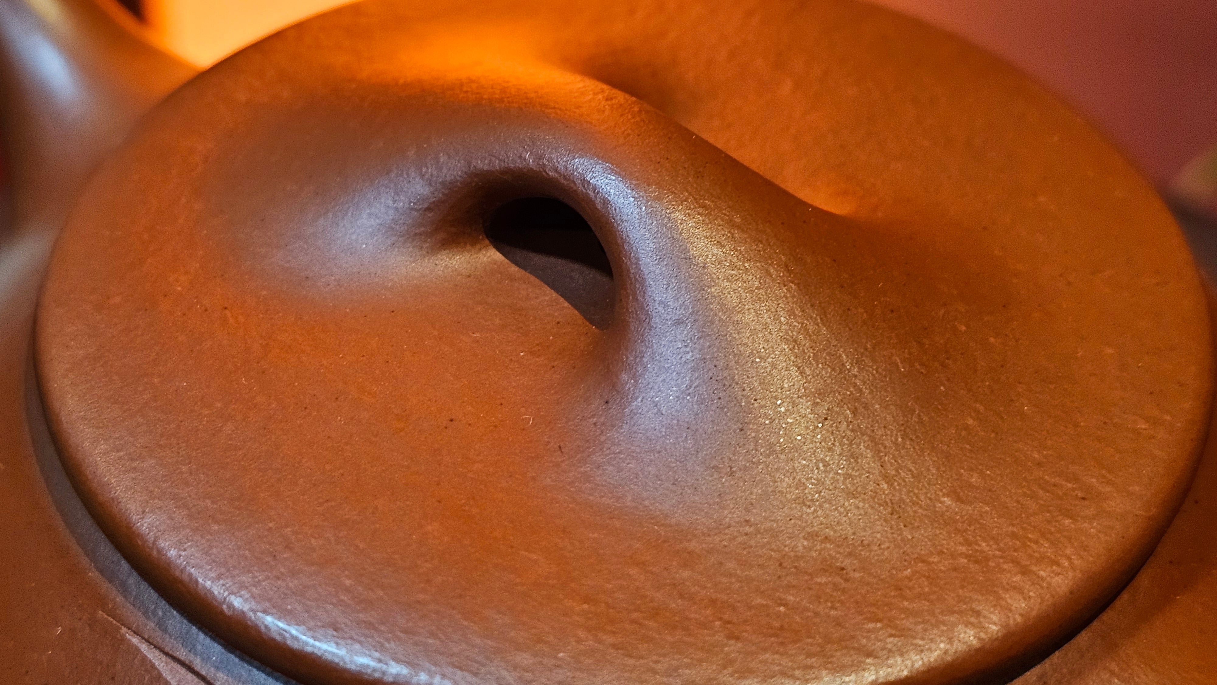 Jing Zhou Shi Piao 景舟石瓢, 281.9ml, Xiao Mei Yao Zhu Ni 小煤窑朱泥, by Craftsman Wang Xing 王兴, Engraving by Craftsman Yi De Shu 一德书 ~ Congratulations!to Mr T.N.! 1647hrs 3rd August 2025, Mississauga!Canada 🇨🇦.