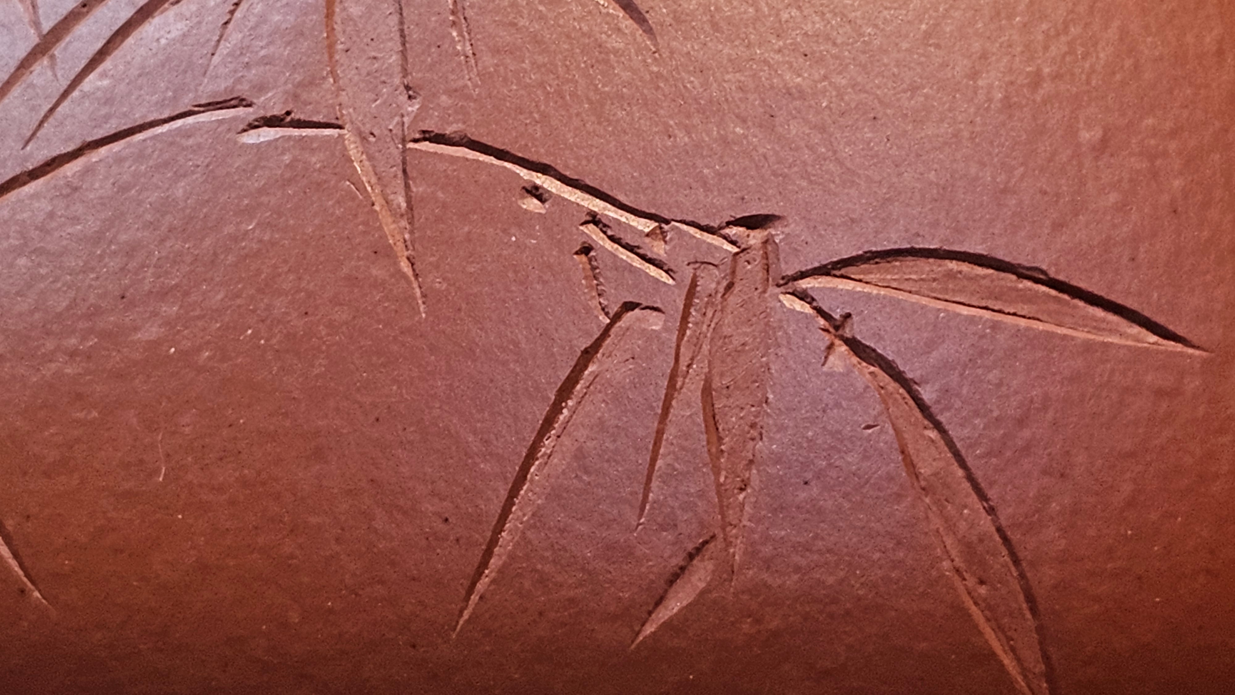 Jing Zhou Shi Piao 景舟石瓢, 281.9ml, Xiao Mei Yao Zhu Ni 小煤窑朱泥, by Craftsman Wang Xing 王兴, Engraving by Craftsman Yi De Shu 一德书 ~ Congratulations!to Mr T.N.! 1647hrs 3rd August 2025, Mississauga!Canada 🇨🇦.