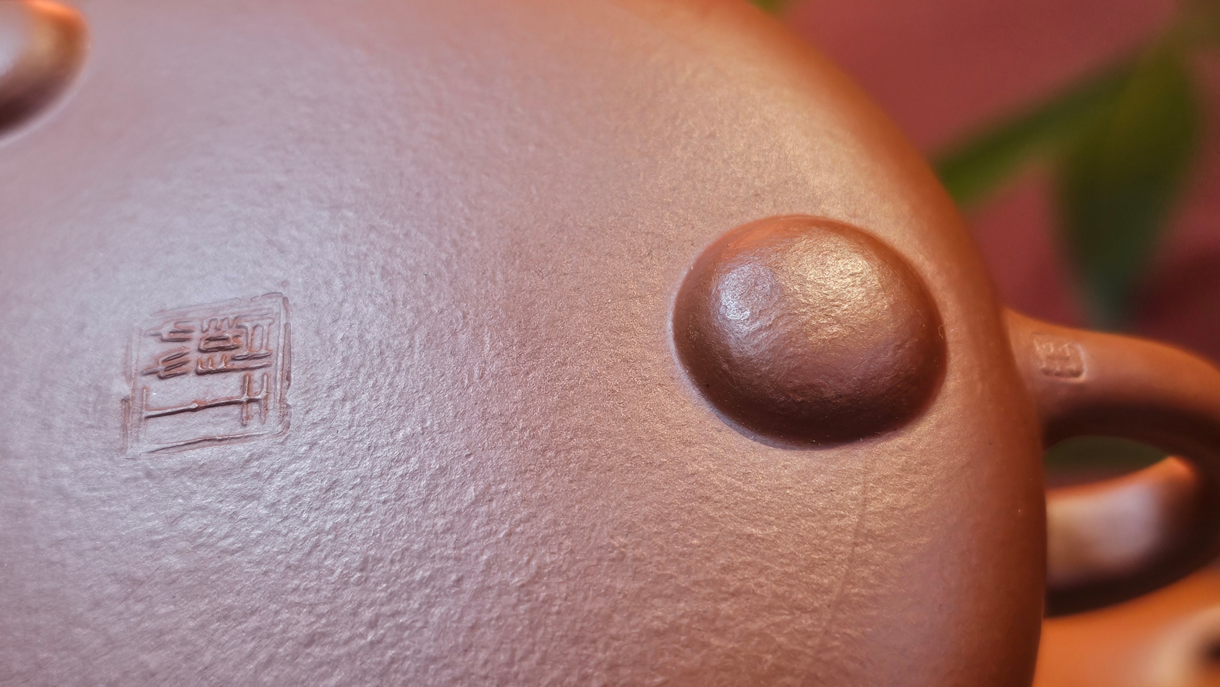 Jing Zhou Shi Piao 景舟石瓢, 281.9ml, Xiao Mei Yao Zhu Ni 小煤窑朱泥, by Craftsman Wang Xing 王兴, Engraving by Craftsman Yi De Shu 一德书 ~ Congratulations!to Mr T.N.! 1647hrs 3rd August 2025, Mississauga!Canada 🇨🇦.