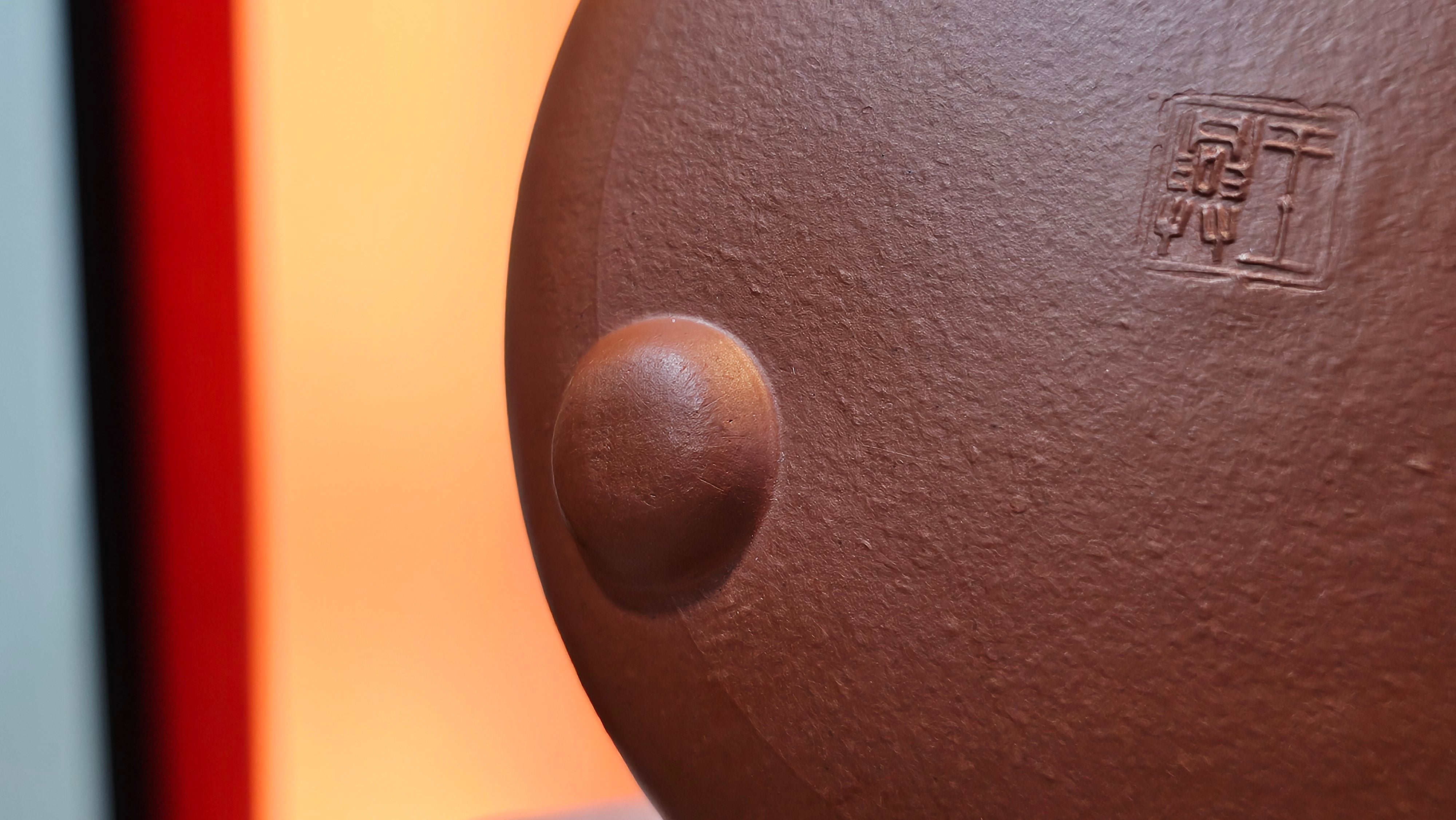 Jing Zhou Shi Piao 景舟石瓢, 281.9ml, Xiao Mei Yao Zhu Ni 小煤窑朱泥, by Craftsman Wang Xing 王兴, Engraving by Craftsman Yi De Shu 一德书 ~ Congratulations!to Mr T.N.! 1647hrs 3rd August 2025, Mississauga!Canada 🇨🇦.