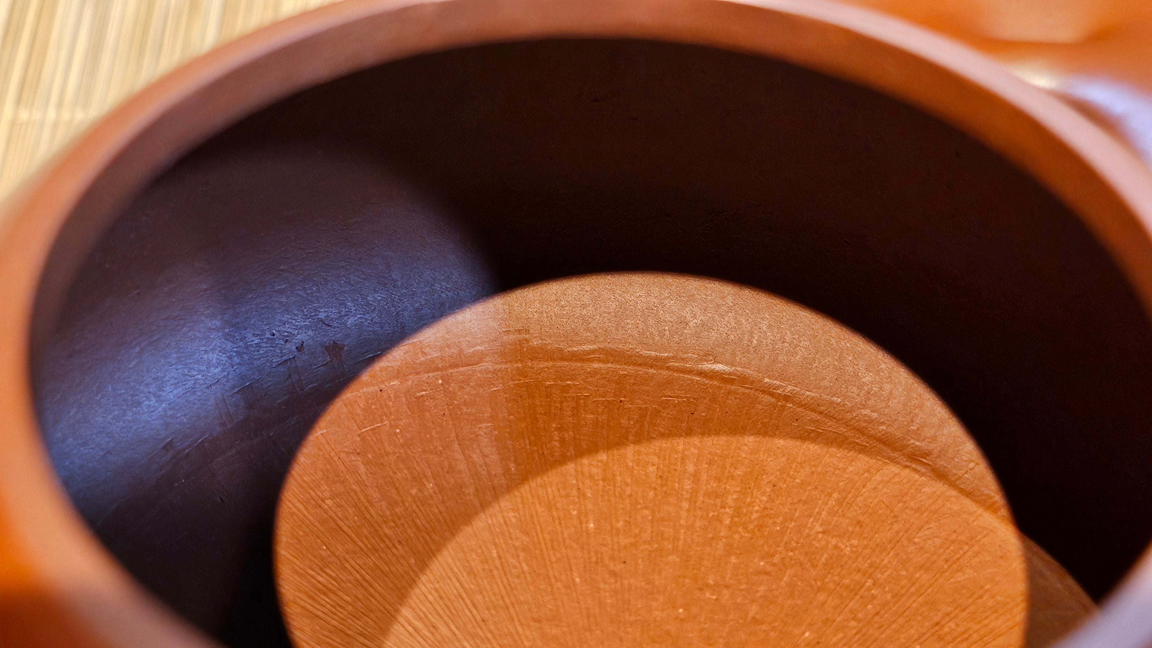 Jing Zhou Shi Piao 景舟石瓢, 281.9ml, Xiao Mei Yao Zhu Ni 小煤窑朱泥, by Craftsman Wang Xing 王兴, Engraving by Craftsman Yi De Shu 一德书 ~ Congratulations!to Mr T.N.! 1647hrs 3rd August 2025, Mississauga!Canada 🇨🇦.