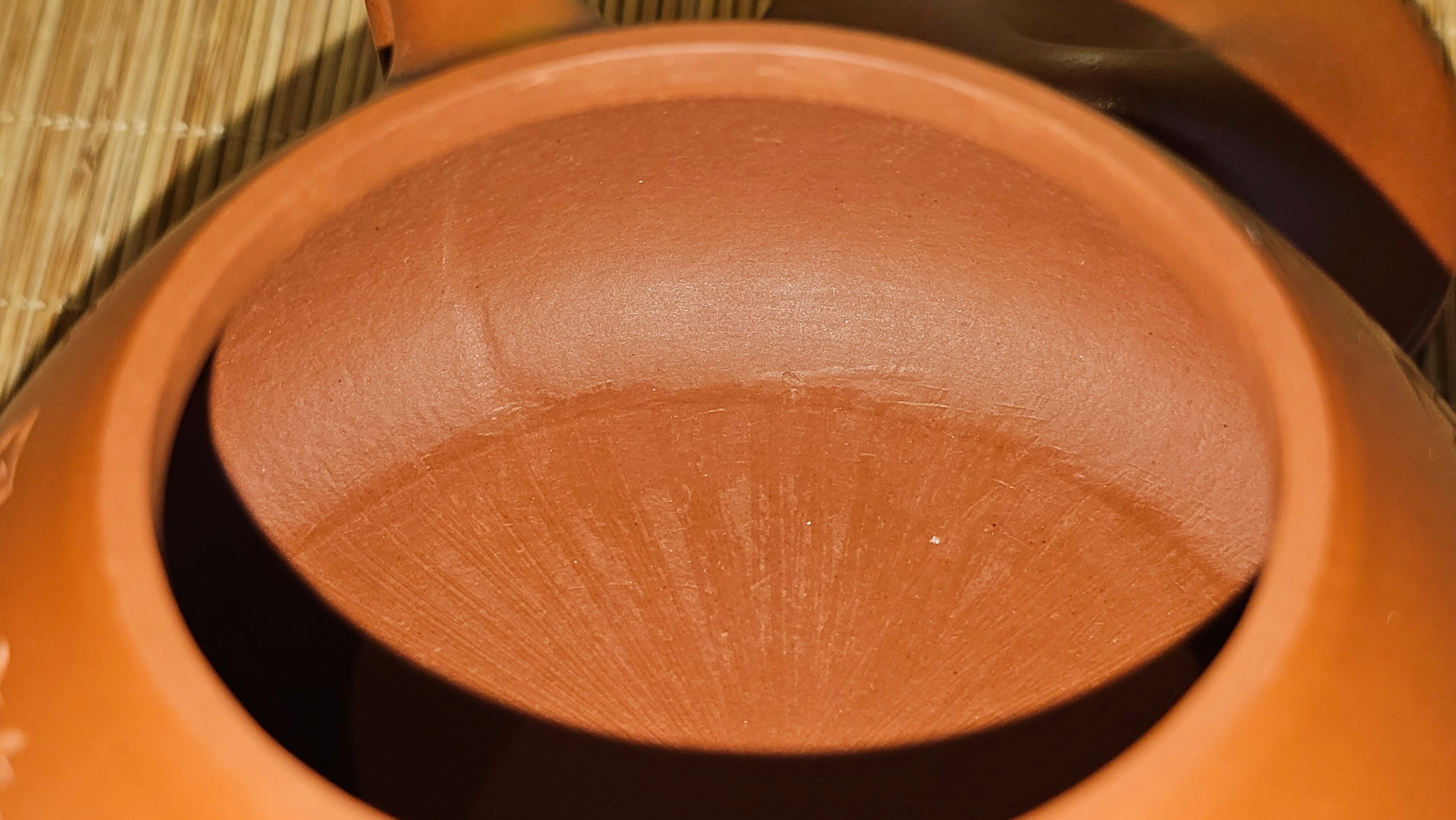 Jing Zhou Shi Piao 景舟石瓢, 281.9ml, Xiao Mei Yao Zhu Ni 小煤窑朱泥, by Craftsman Wang Xing 王兴, Engraving by Craftsman Yi De Shu 一德书 ~ Congratulations!to Mr T.N.! 1647hrs 3rd August 2025, Mississauga!Canada 🇨🇦.