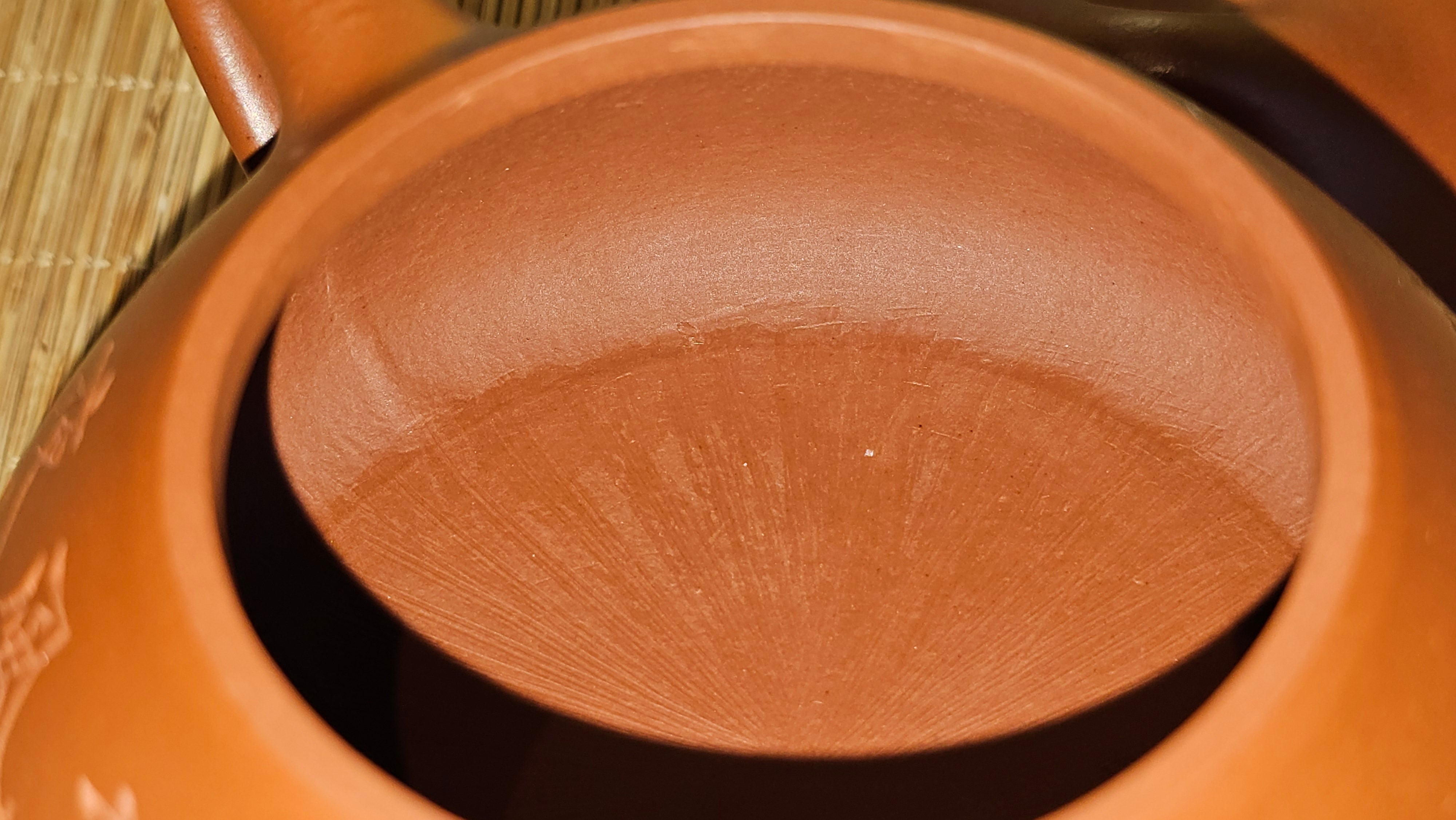 Jing Zhou Shi Piao 景舟石瓢, 281.9ml, Xiao Mei Yao Zhu Ni 小煤窑朱泥, by Craftsman Wang Xing 王兴, Engraving by Craftsman Yi De Shu 一德书 ~ Congratulations!to Mr T.N.! 1647hrs 3rd August 2025, Mississauga!Canada 🇨🇦.