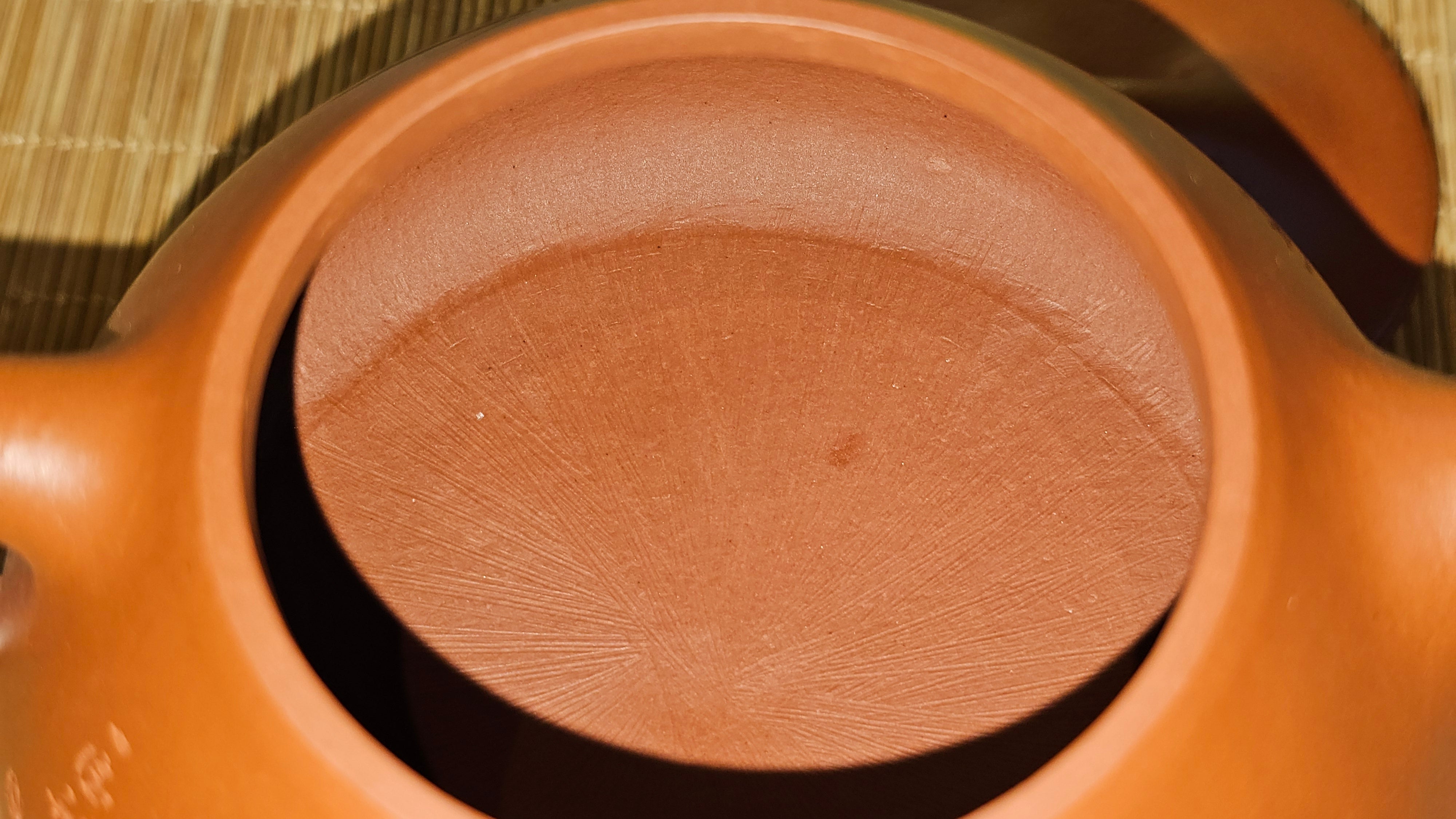 Jing Zhou Shi Piao 景舟石瓢, 281.9ml, Xiao Mei Yao Zhu Ni 小煤窑朱泥, by Craftsman Wang Xing 王兴, Engraving by Craftsman Yi De Shu 一德书 ~ Congratulations!to Mr T.N.! 1647hrs 3rd August 2025, Mississauga!Canada 🇨🇦.