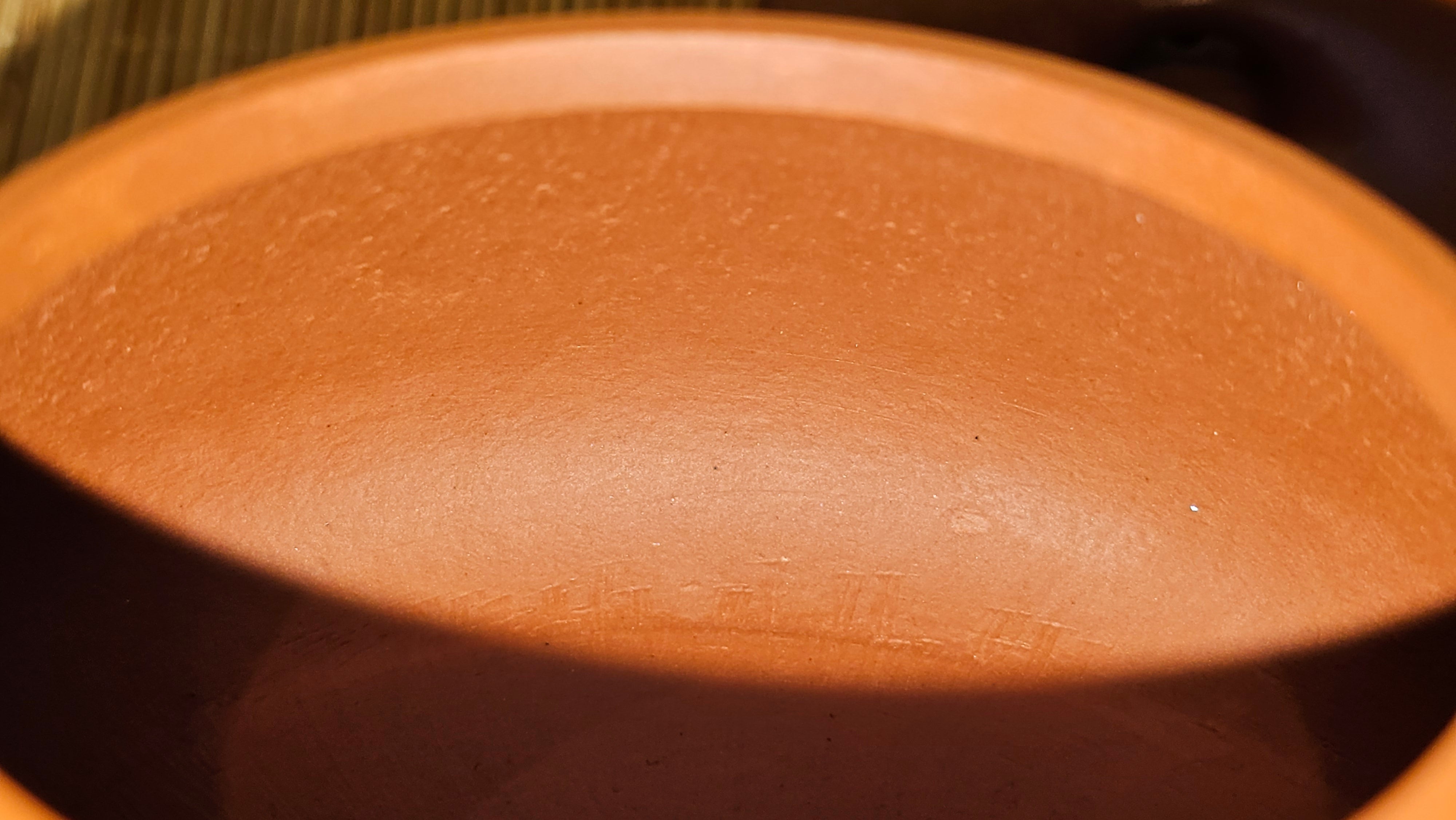 Jing Zhou Shi Piao 景舟石瓢, 281.9ml, Xiao Mei Yao Zhu Ni 小煤窑朱泥, by Craftsman Wang Xing 王兴, Engraving by Craftsman Yi De Shu 一德书 ~ Congratulations!to Mr T.N.! 1647hrs 3rd August 2025, Mississauga!Canada 🇨🇦.