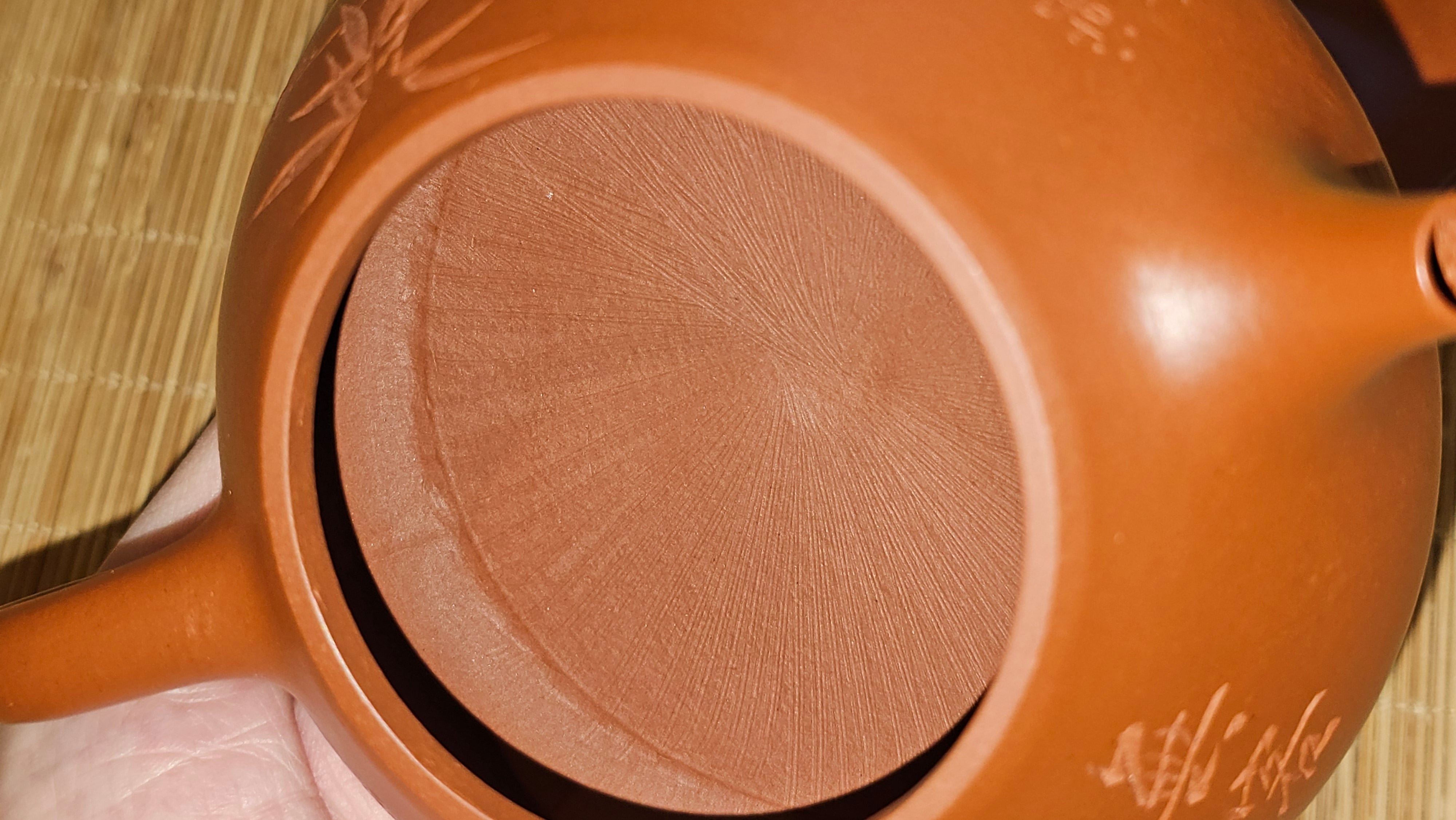 Jing Zhou Shi Piao 景舟石瓢, 281.9ml, Xiao Mei Yao Zhu Ni 小煤窑朱泥, by Craftsman Wang Xing 王兴, Engraving by Craftsman Yi De Shu 一德书 ~ Congratulations!to Mr T.N.! 1647hrs 3rd August 2025, Mississauga!Canada 🇨🇦.